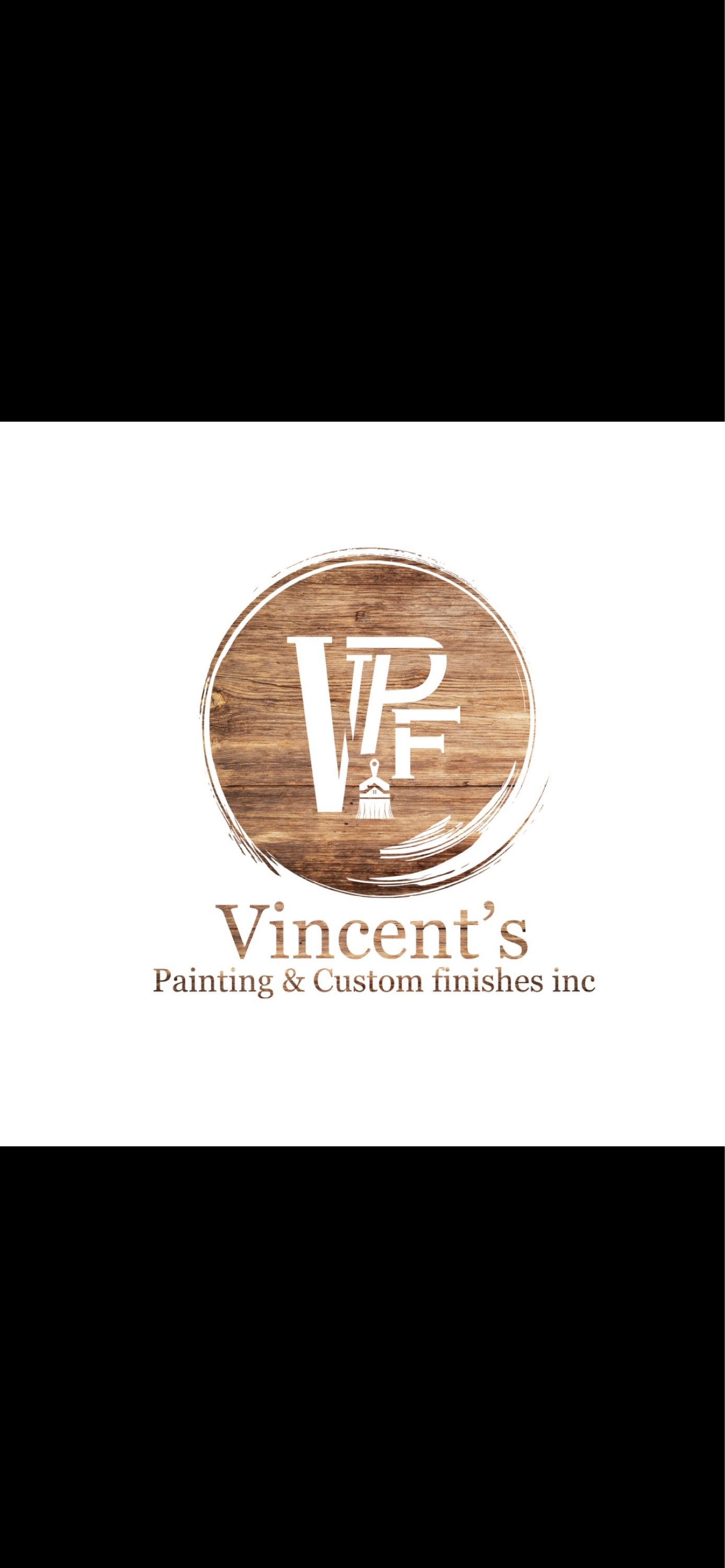 Vincent's Painting and Custom Finishes Inc Logo