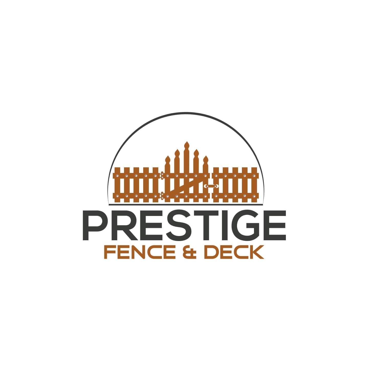 Prestige Fence and Deck Co. Logo