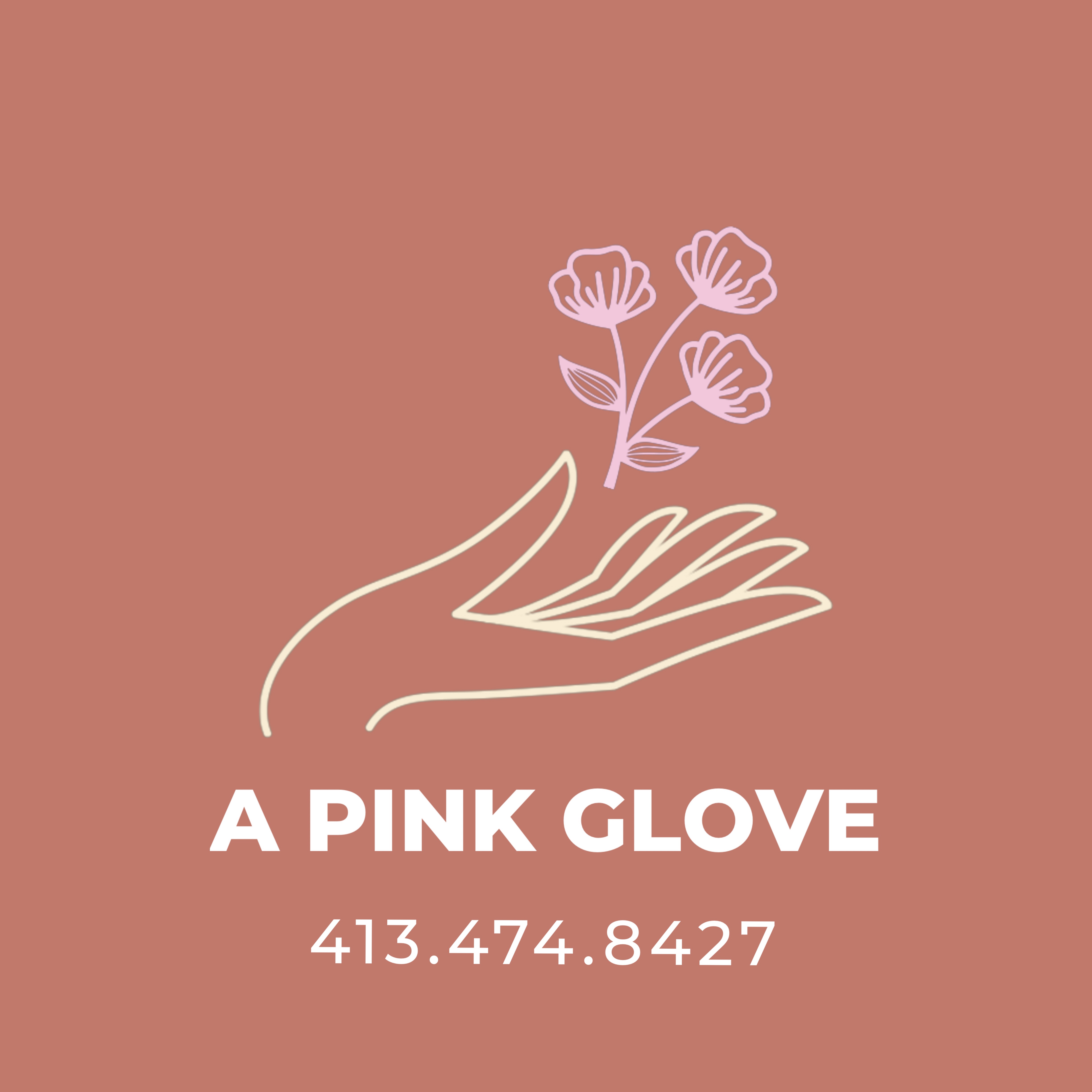 A Pink Glove Logo