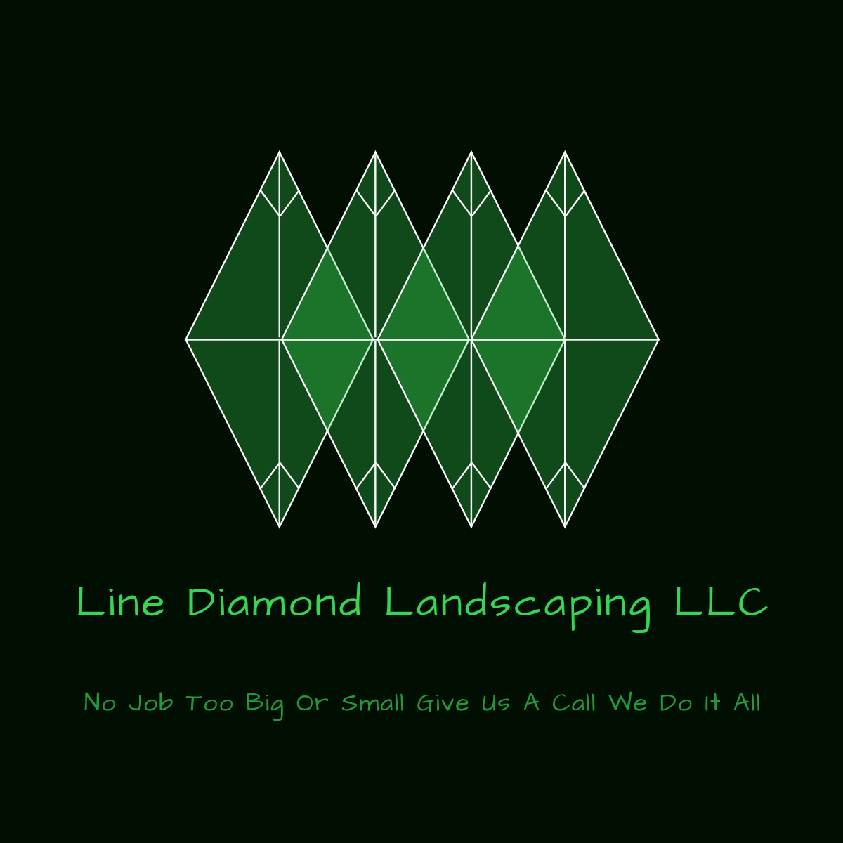 Line Diamond Landscaping, LLC Logo