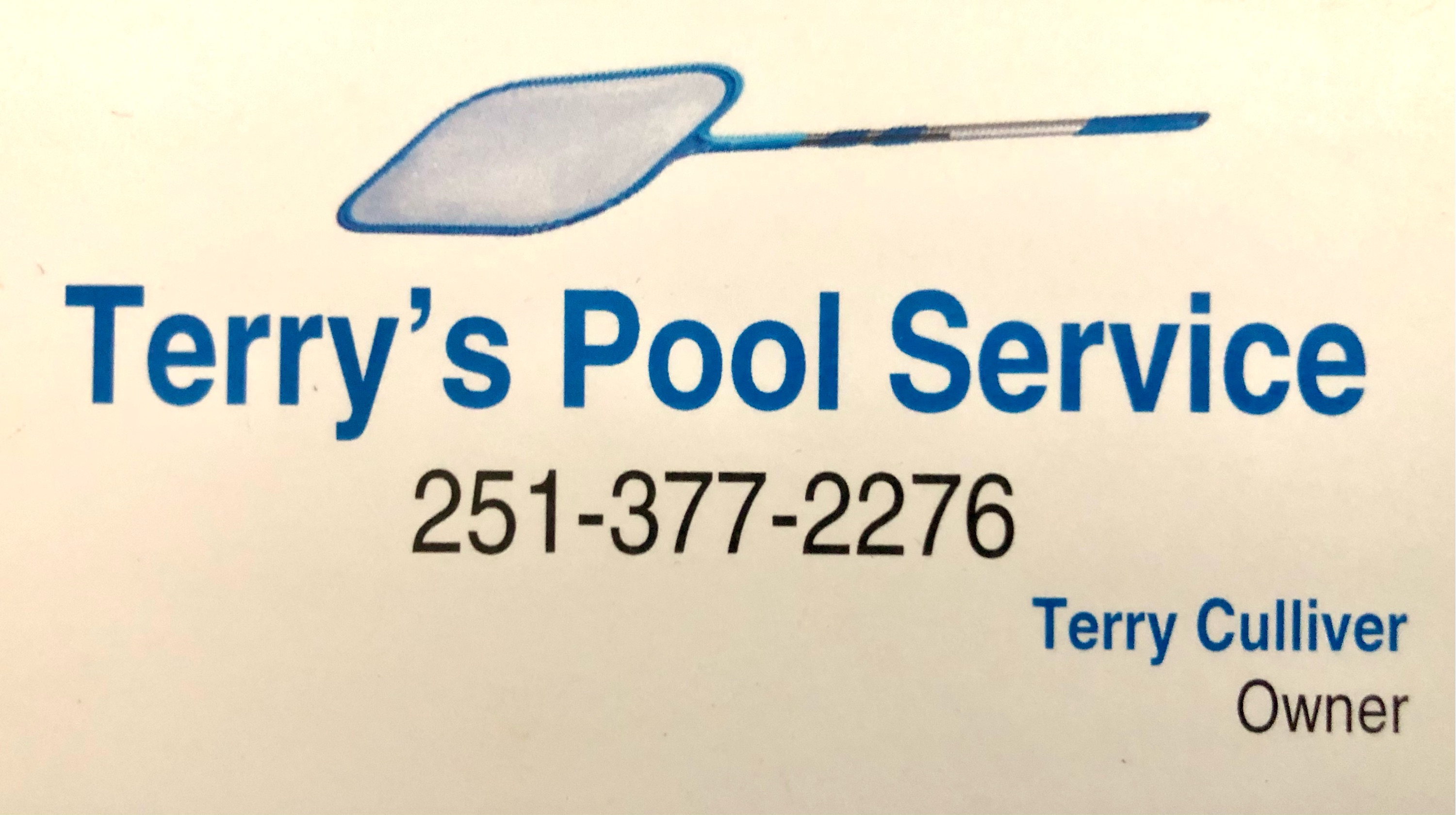 Terry's Pool Service Logo