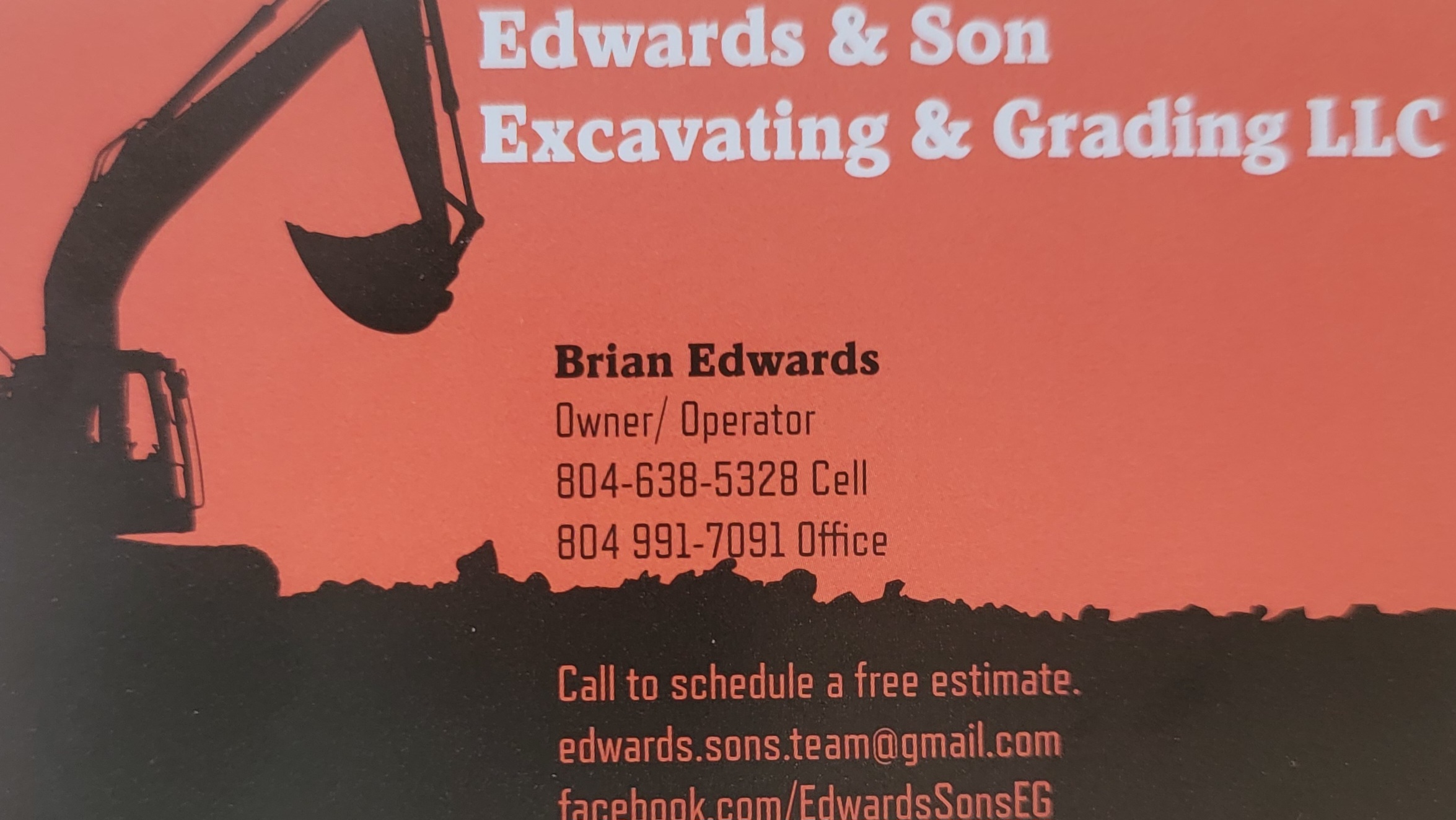 Edwards & Son Excavating And Grading, LLC Logo