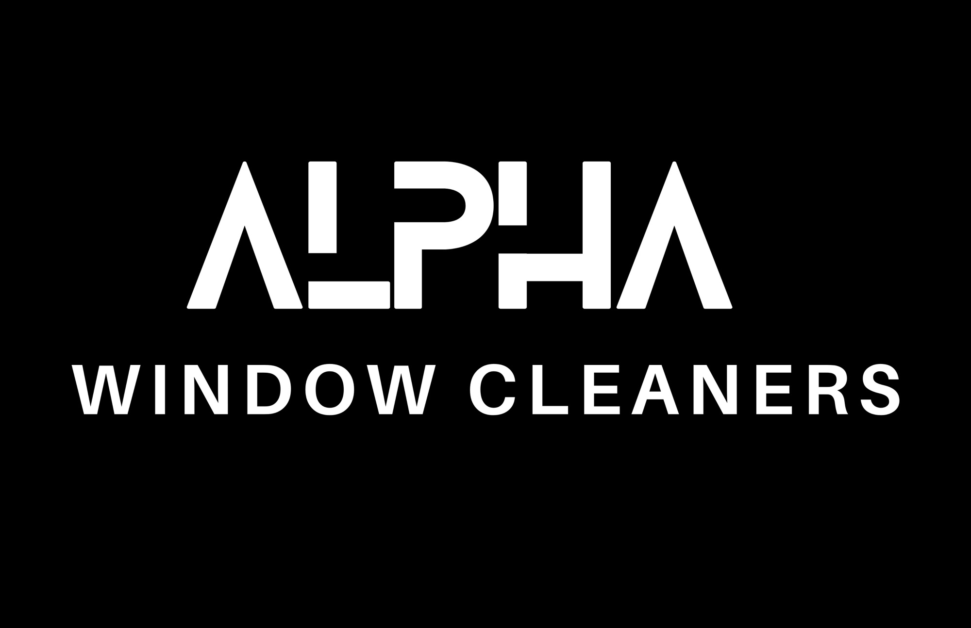 Alpha Window Cleaners Logo