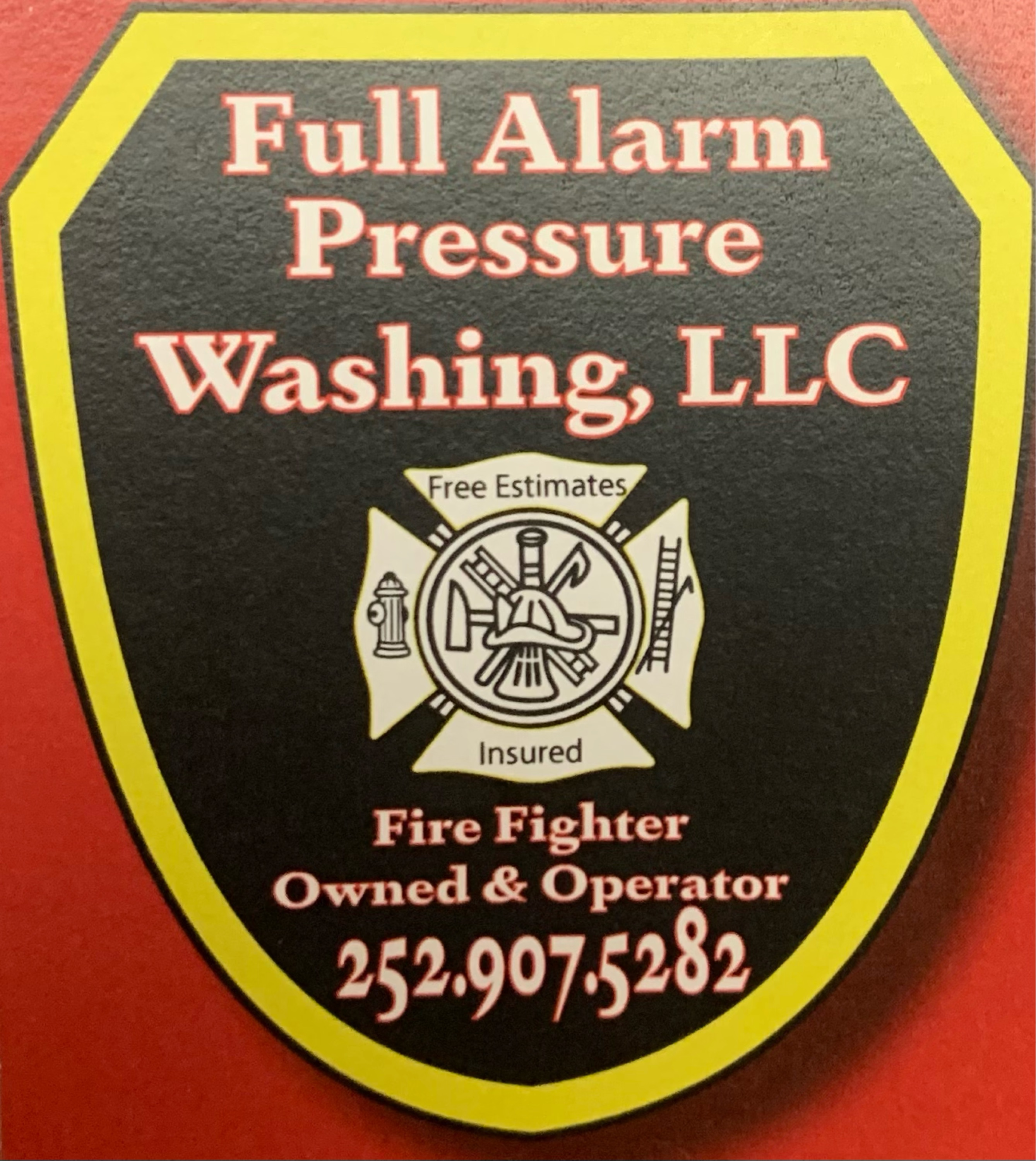 Full Alarm Pressure Washing, LLC Logo