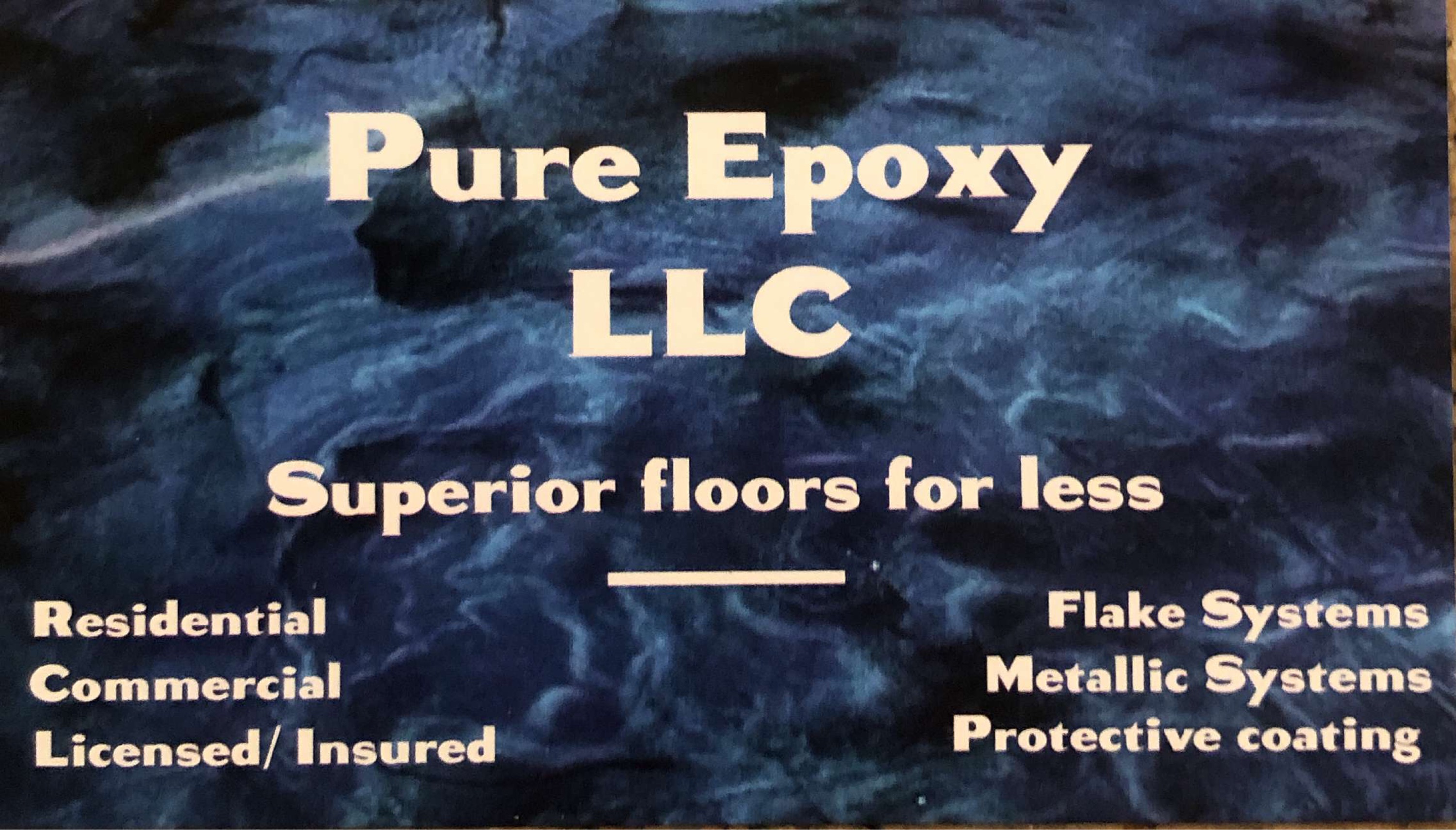 Pure Epoxy Logo