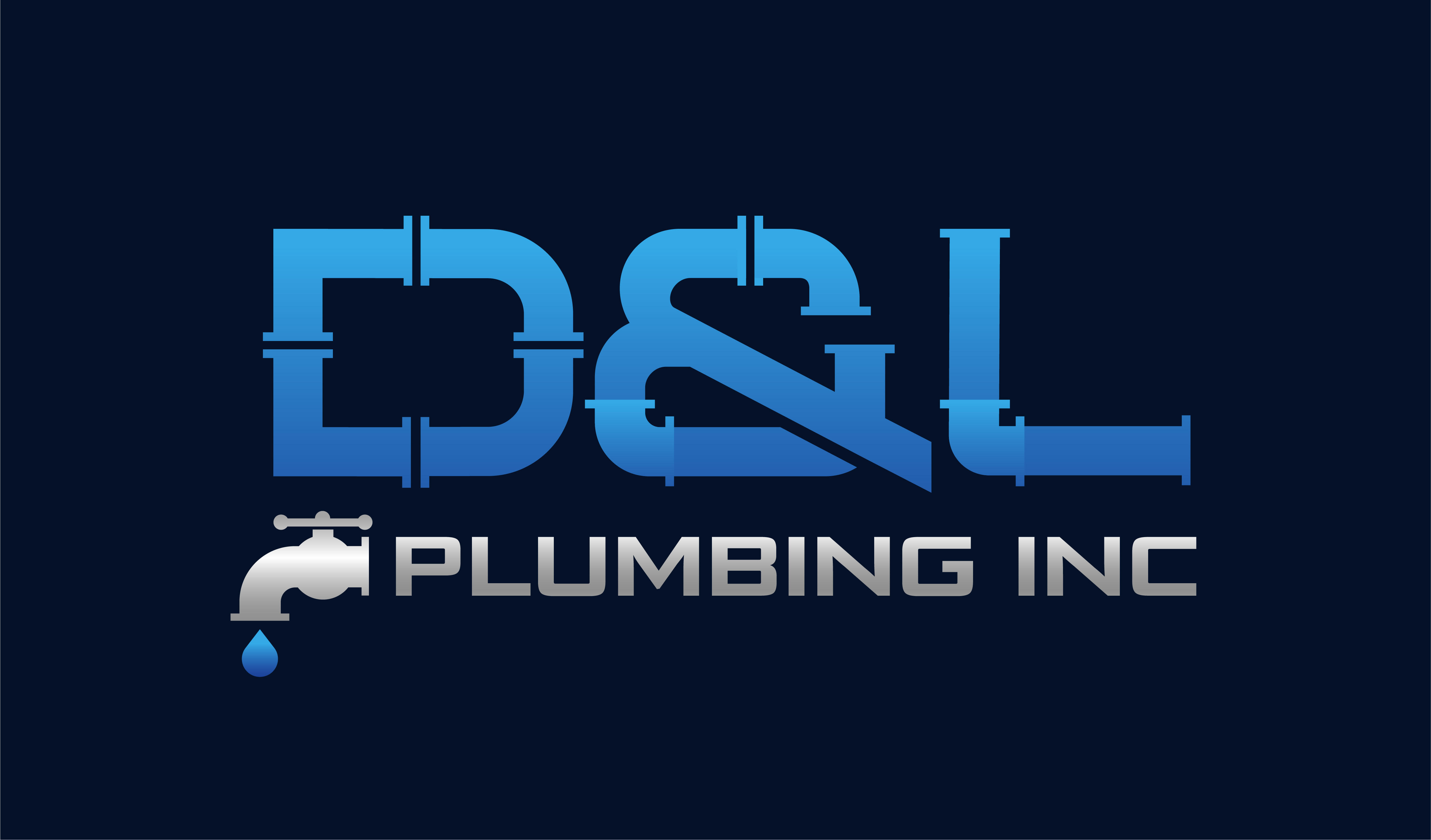 D & L Plumbing Logo