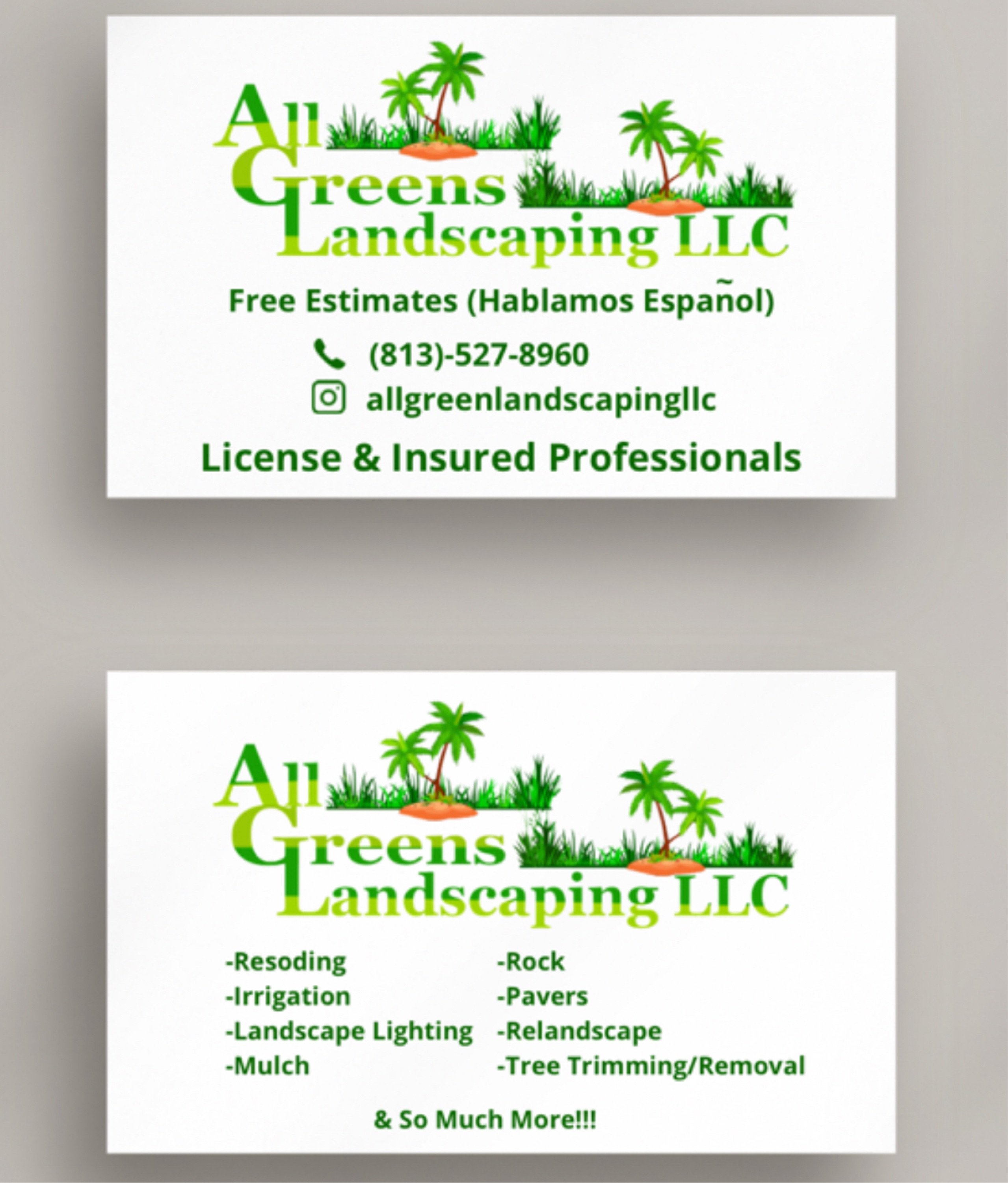 All Greens Landscaping LLC Logo