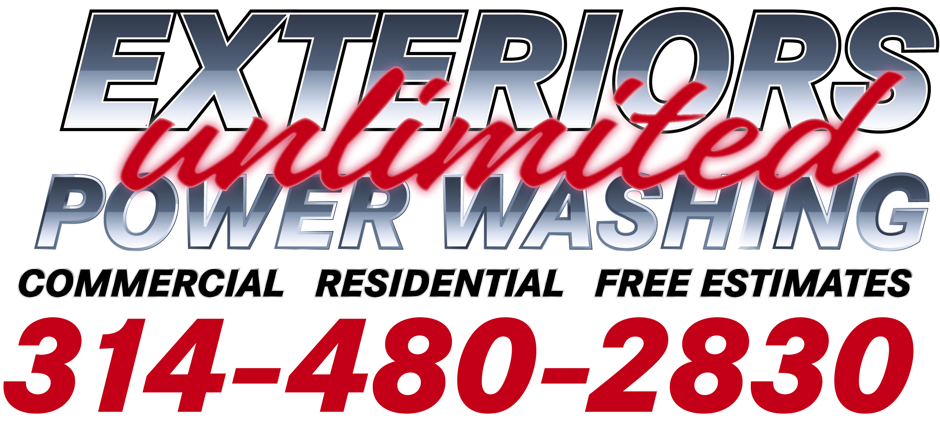 Exteriors Unlimited Powerwashing, LLC Logo