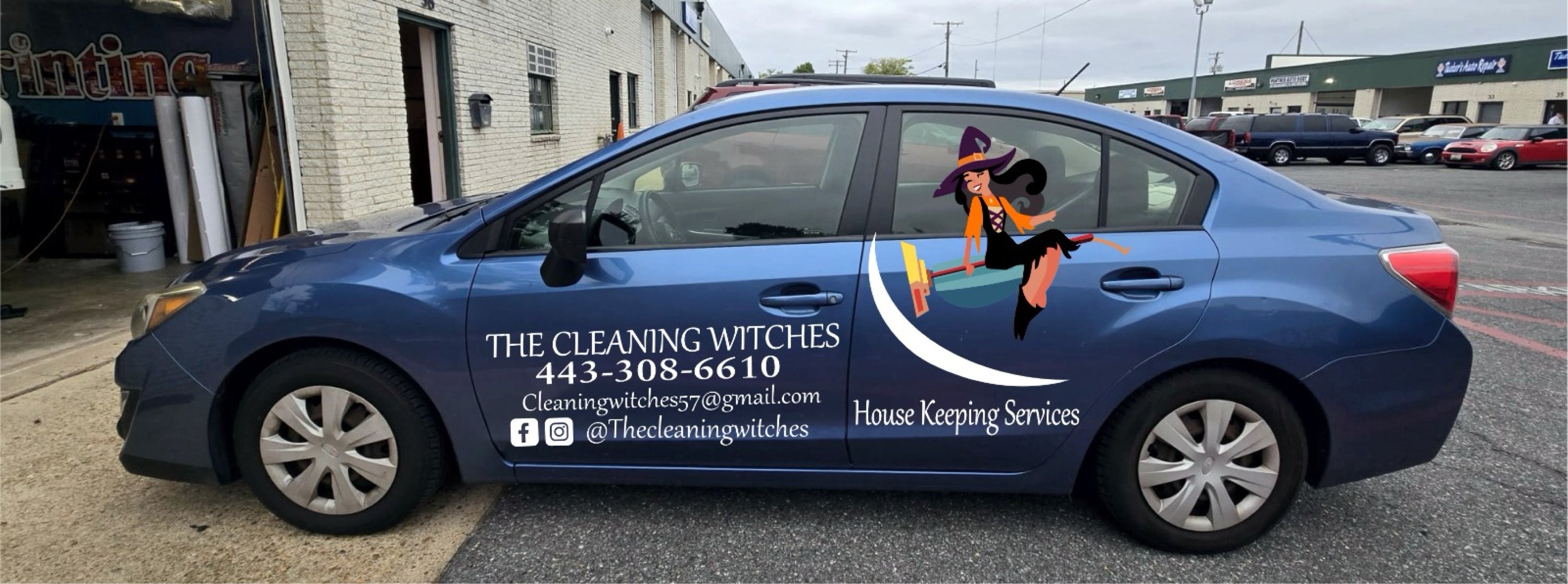 The Cleaning Witches Logo