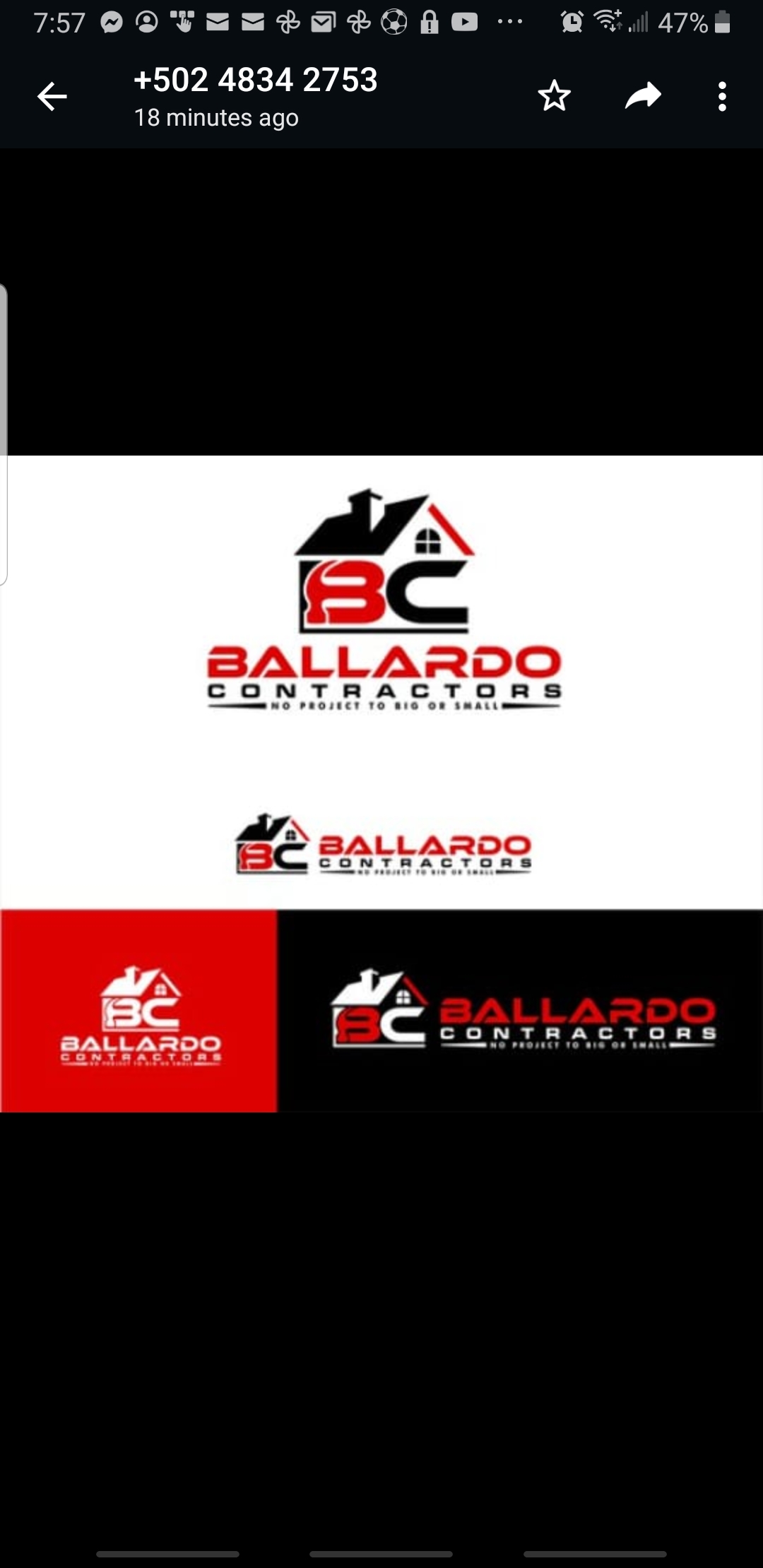 Ballardo Contractors Logo