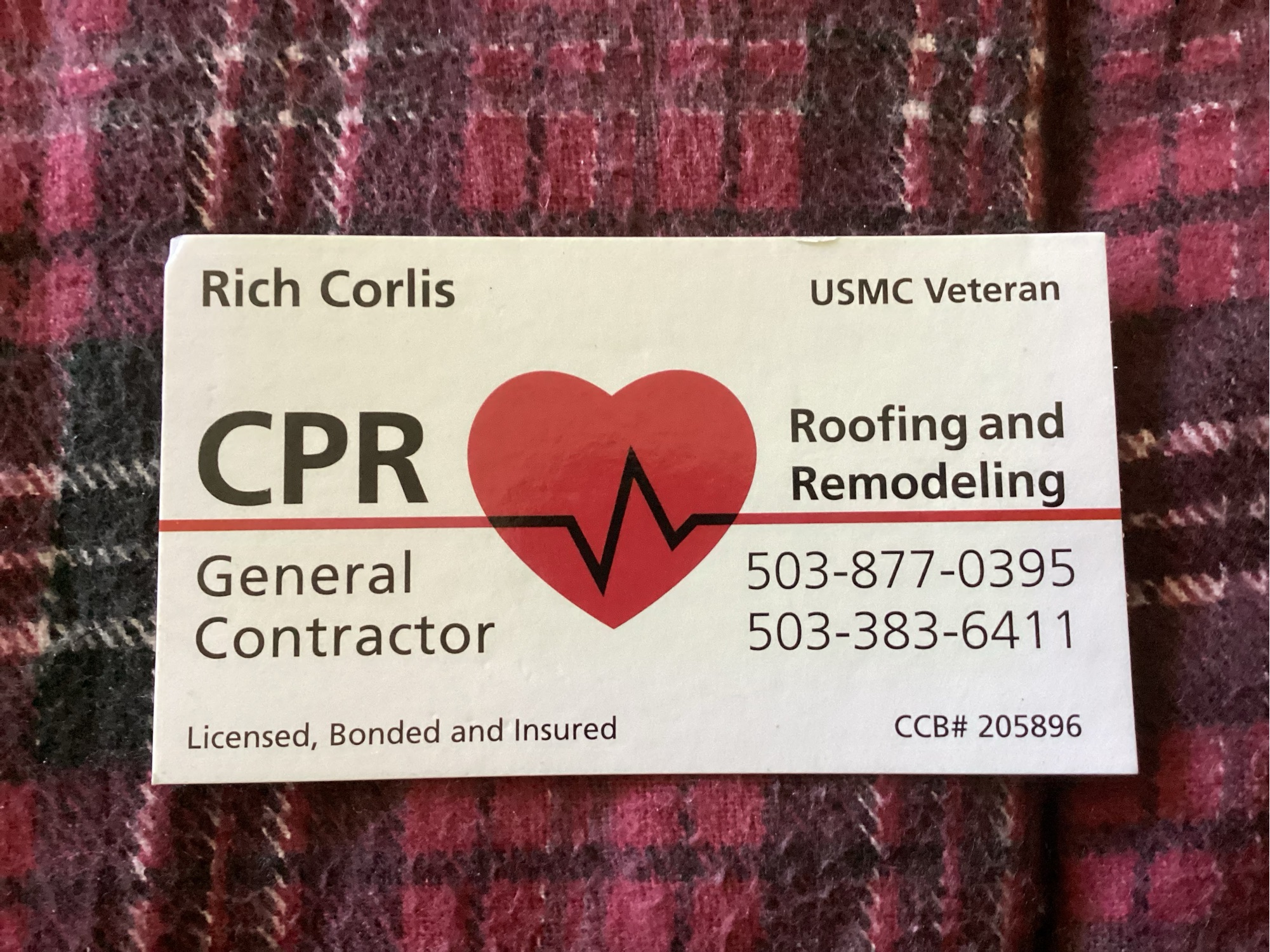CPR Roofing and Remodeling, LLC Logo
