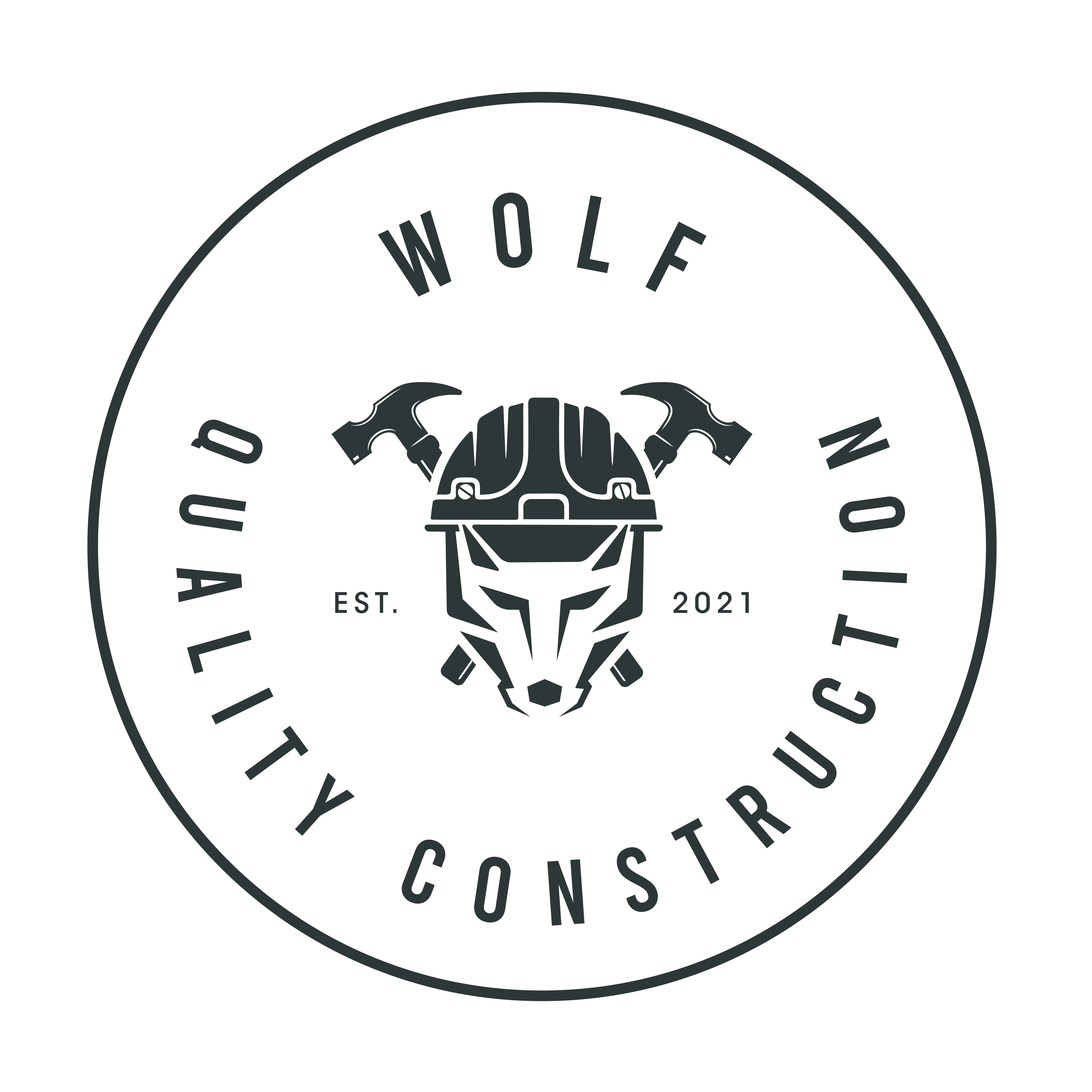 Wolf Quality Construction LLC Logo