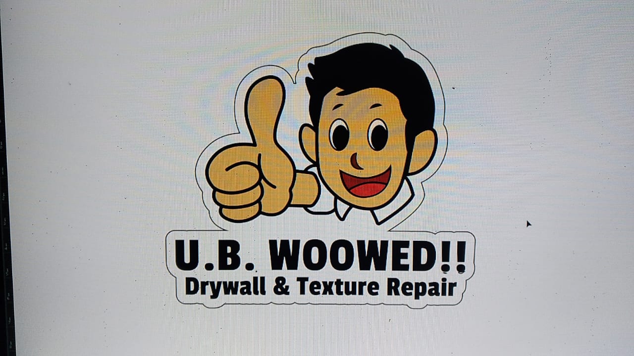 U.B.WOWED Drywall & Texture Repair Logo
