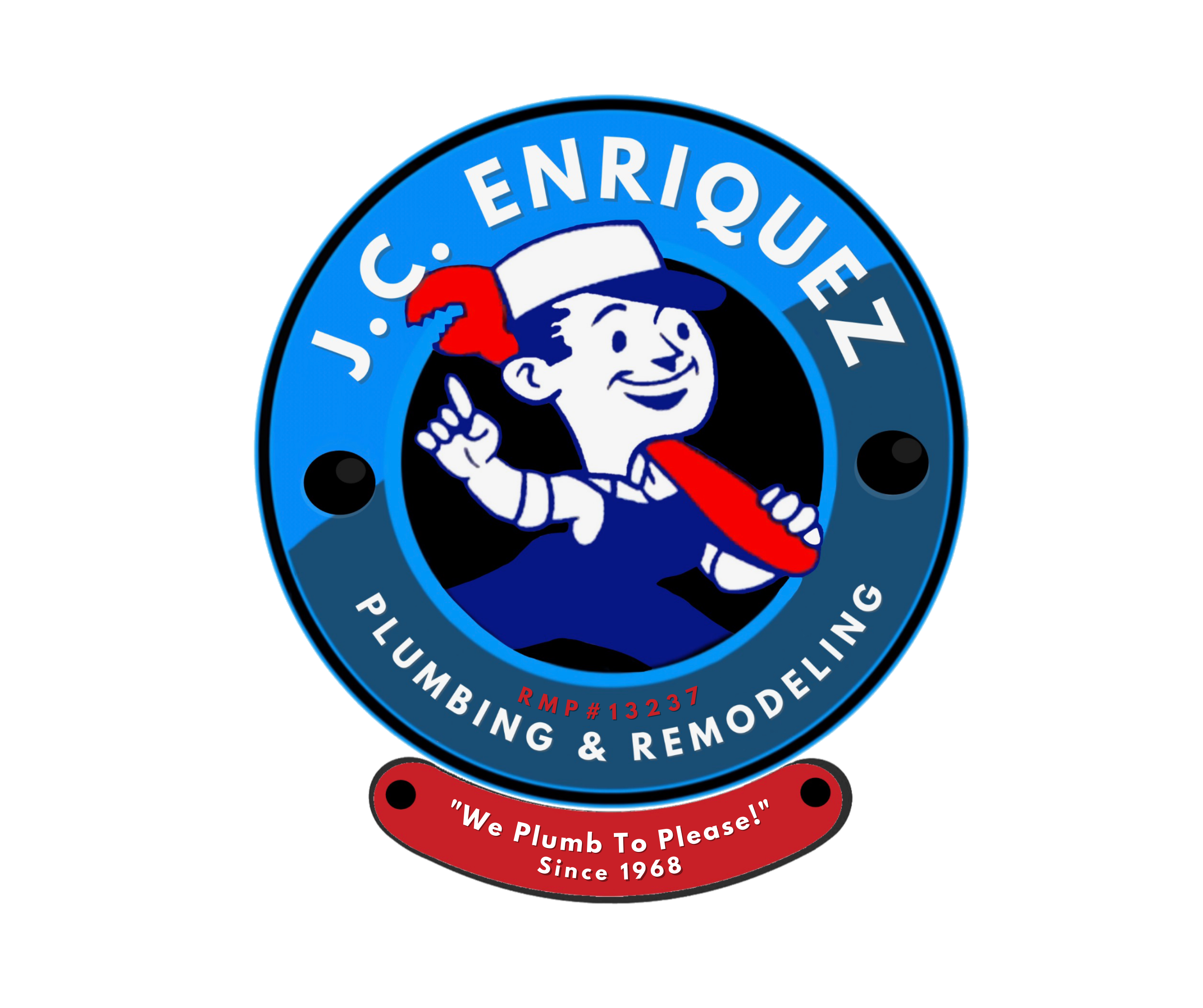 J.C. Enriquez Plumbing Logo