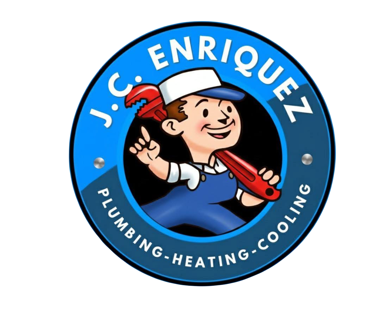 J.C. Enriquez Plumbing Logo