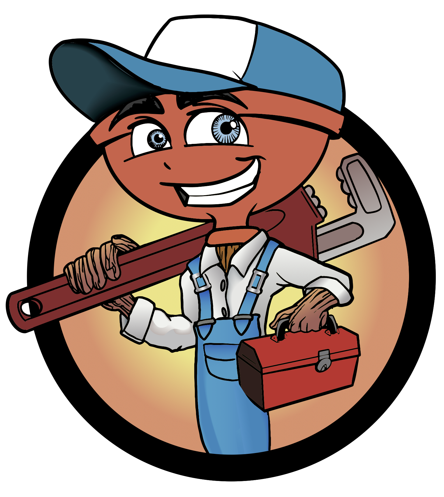 Plunger Plumber Logo