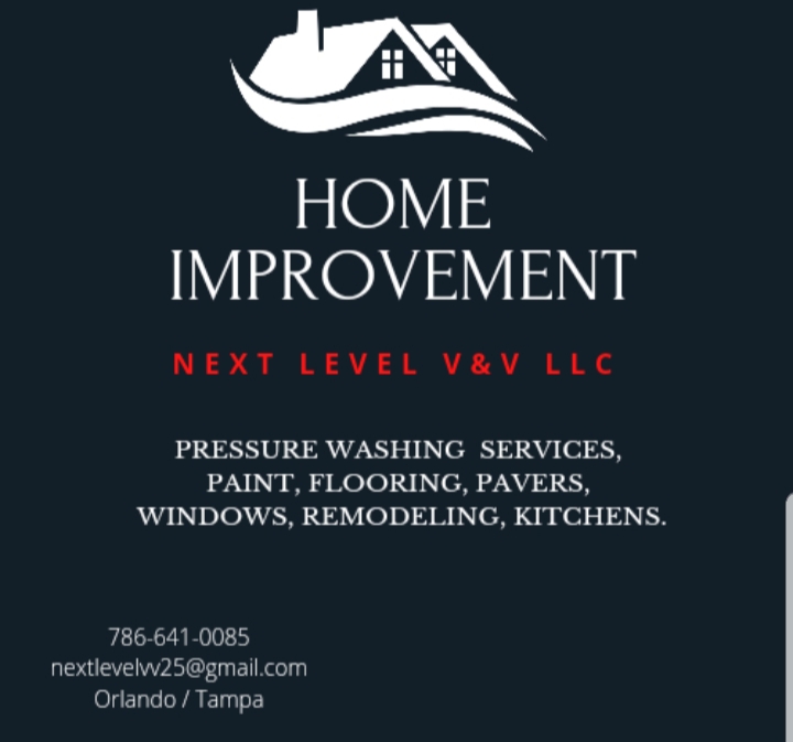 Next Level V&V Home Improvement Logo