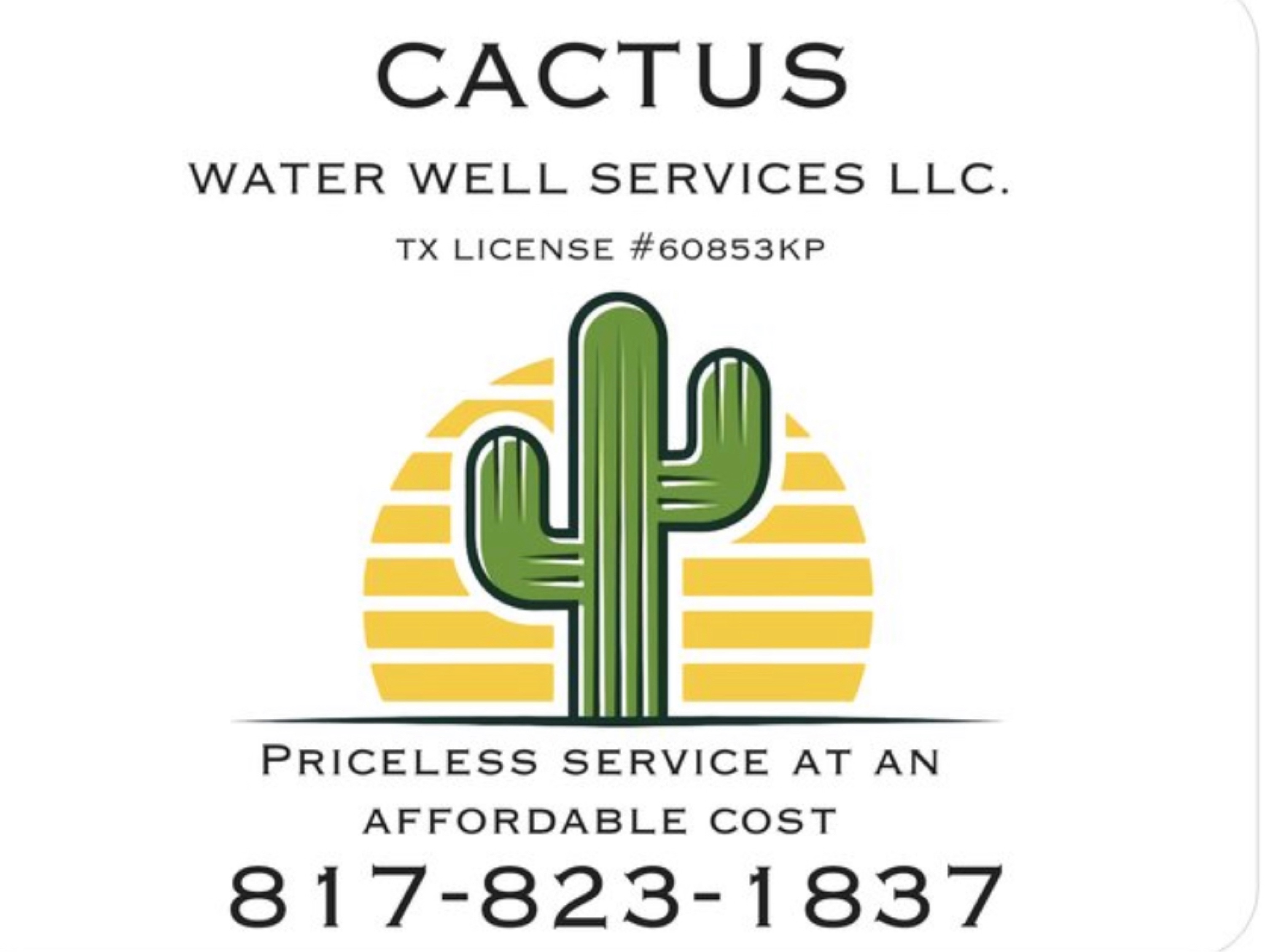 Cactus Water Well Services, LLC Logo