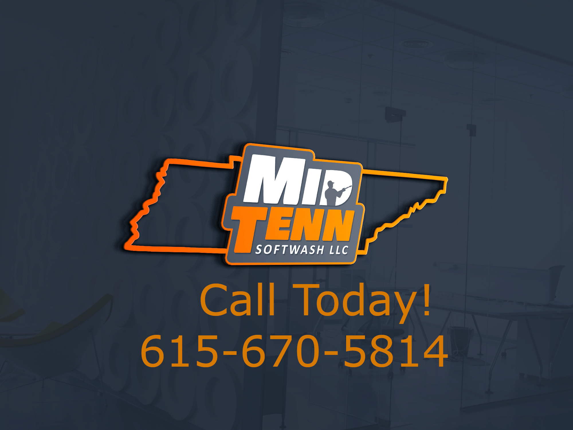 Mid Tenn Softwash, LLC Logo