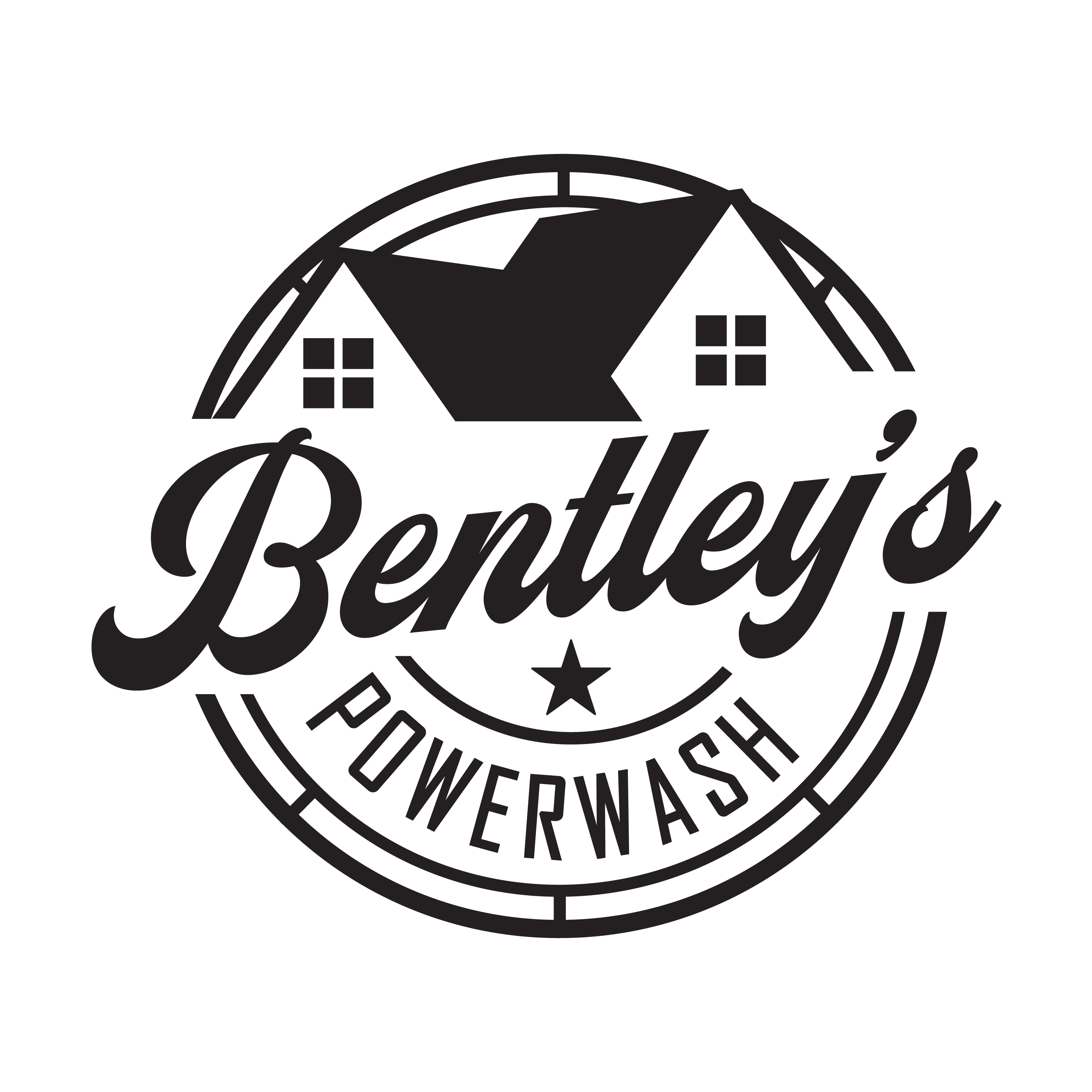 Bentley's Power Wash, LLC Logo