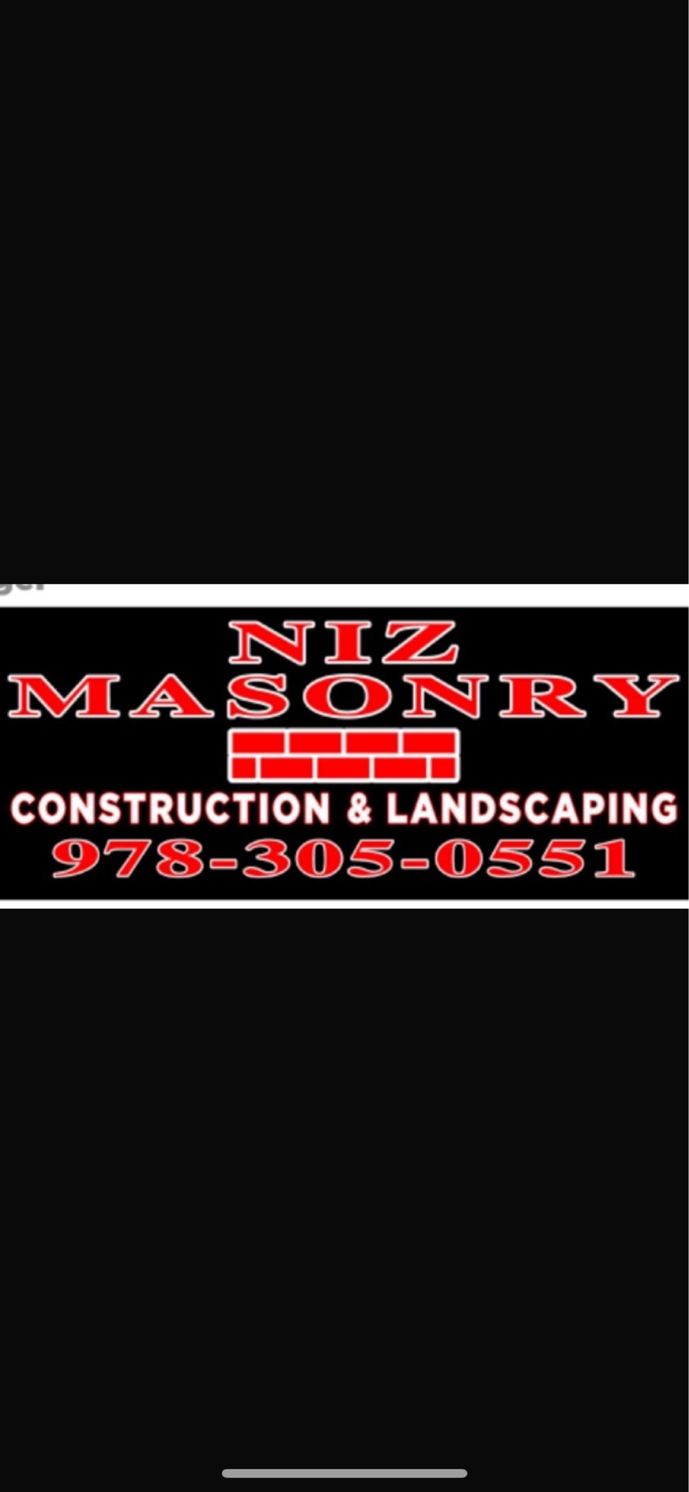 Niz Masonry Construction & Landscaping Logo