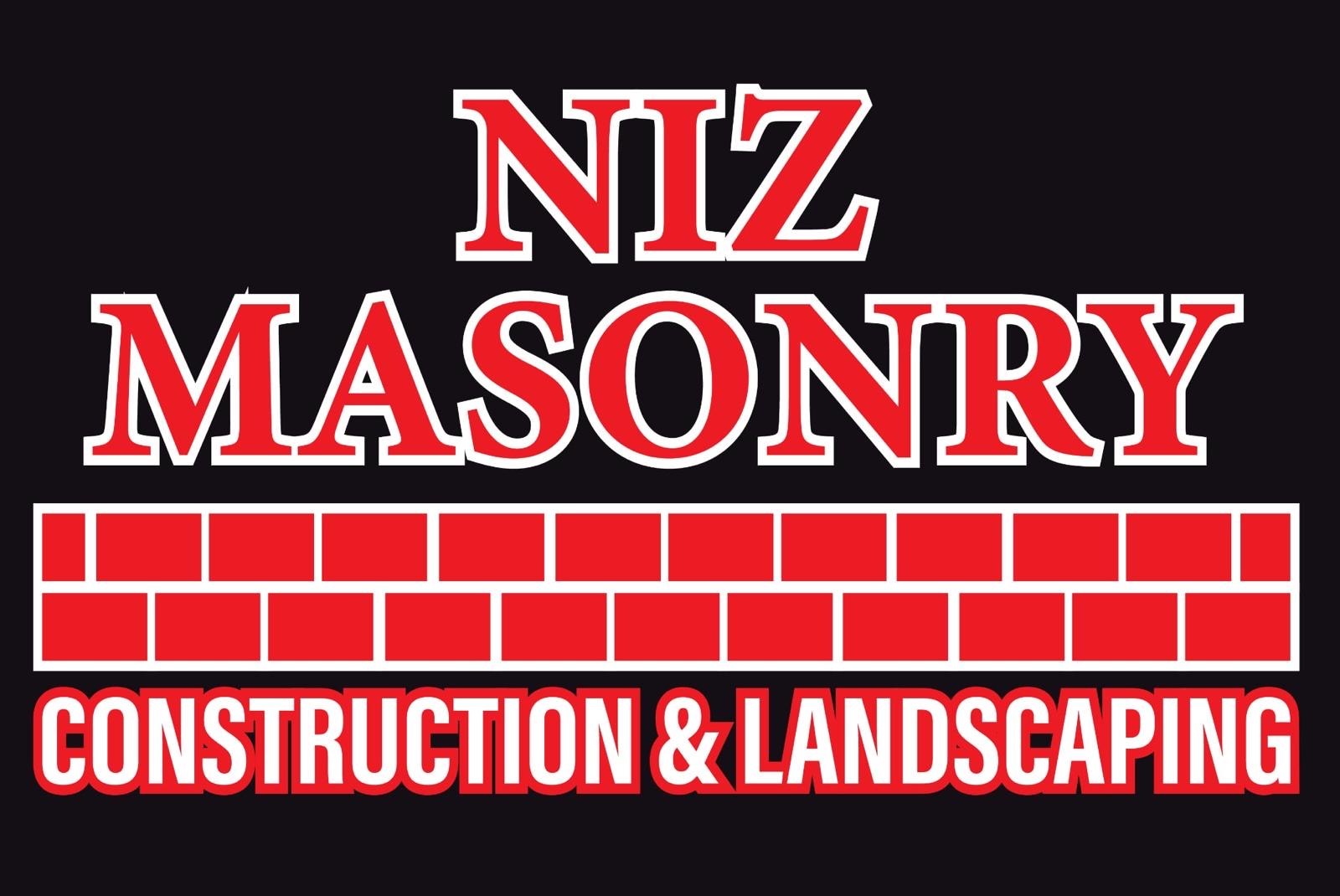Niz Masonry Construction & Landscaping Logo