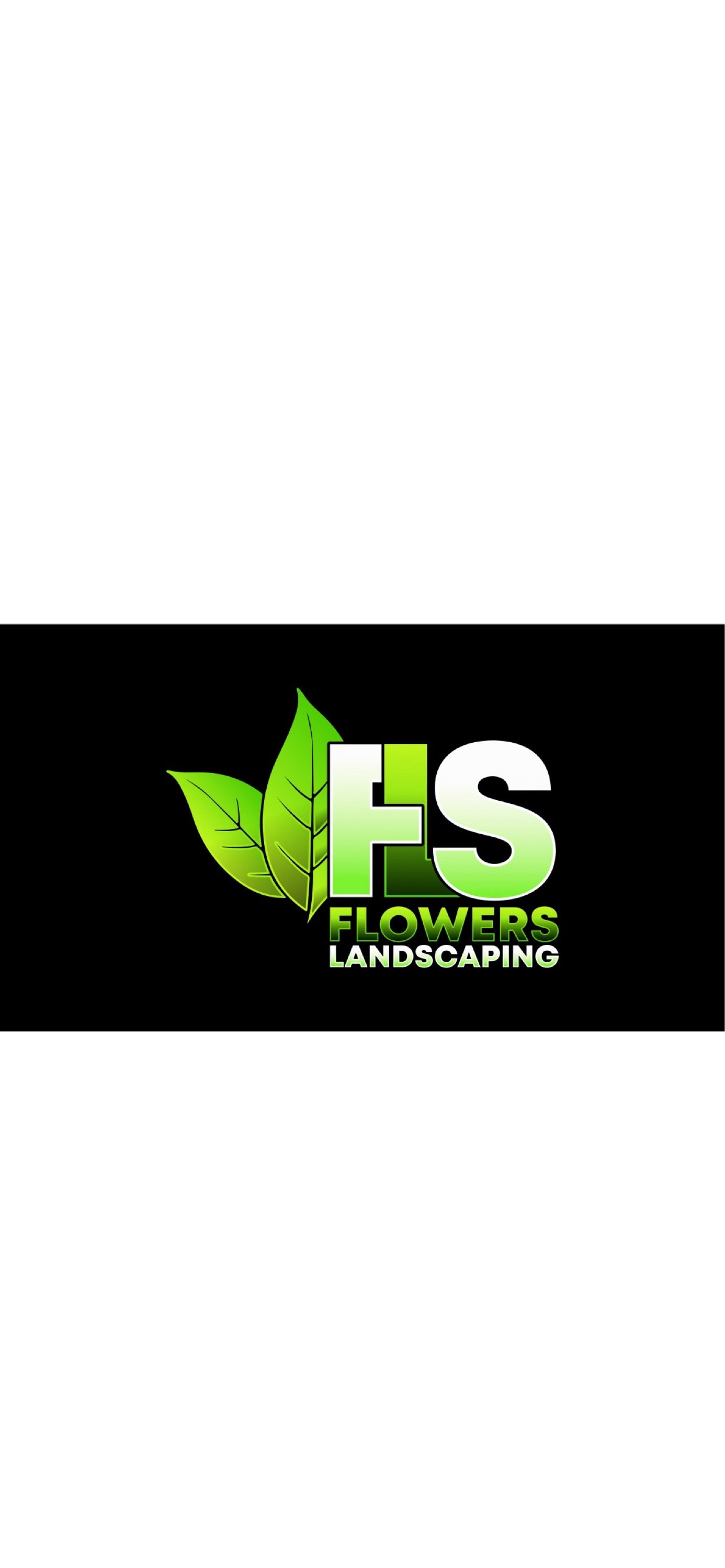 Flowers Landscaping Logo