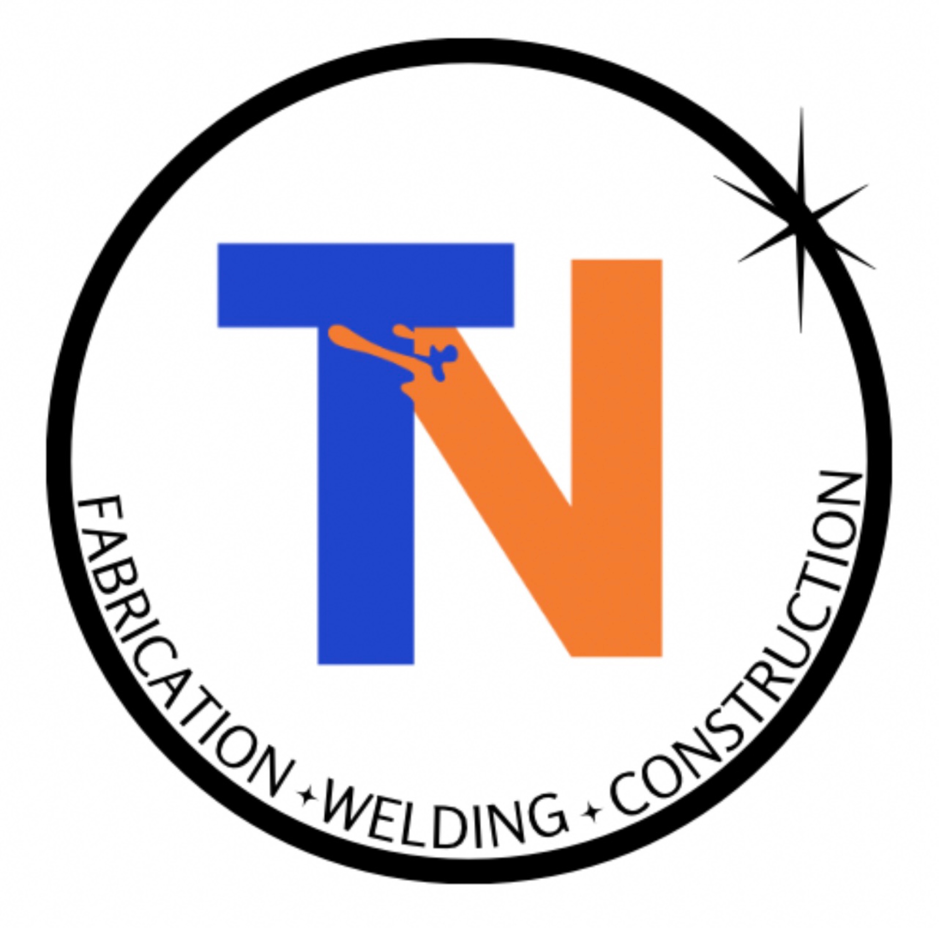 T&N Fabrication Welding Construction Logo