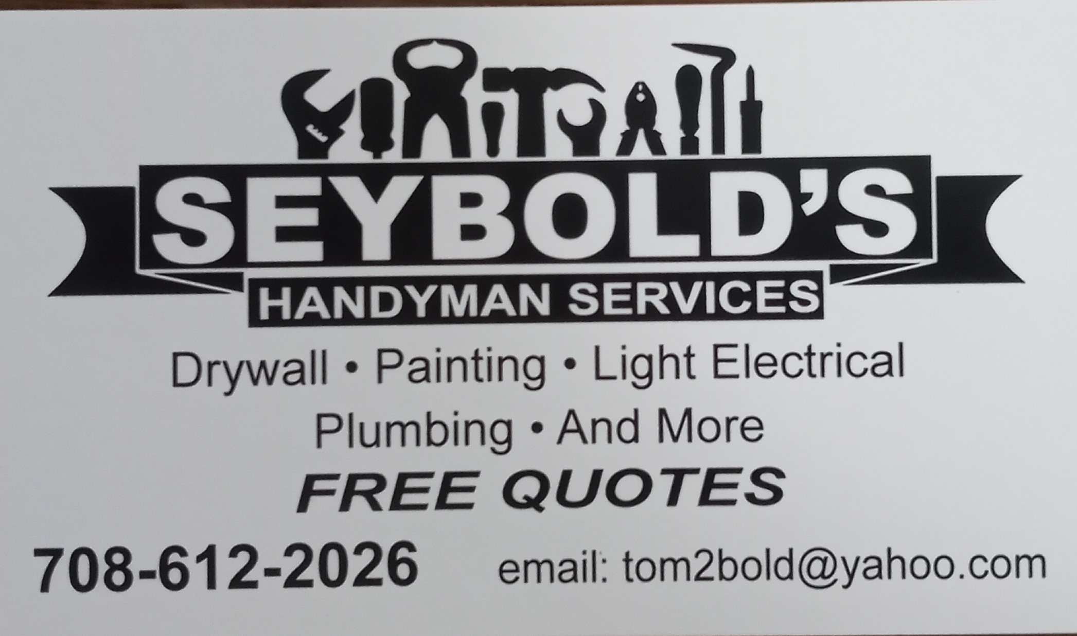 Seybold's Handyman Services Logo
