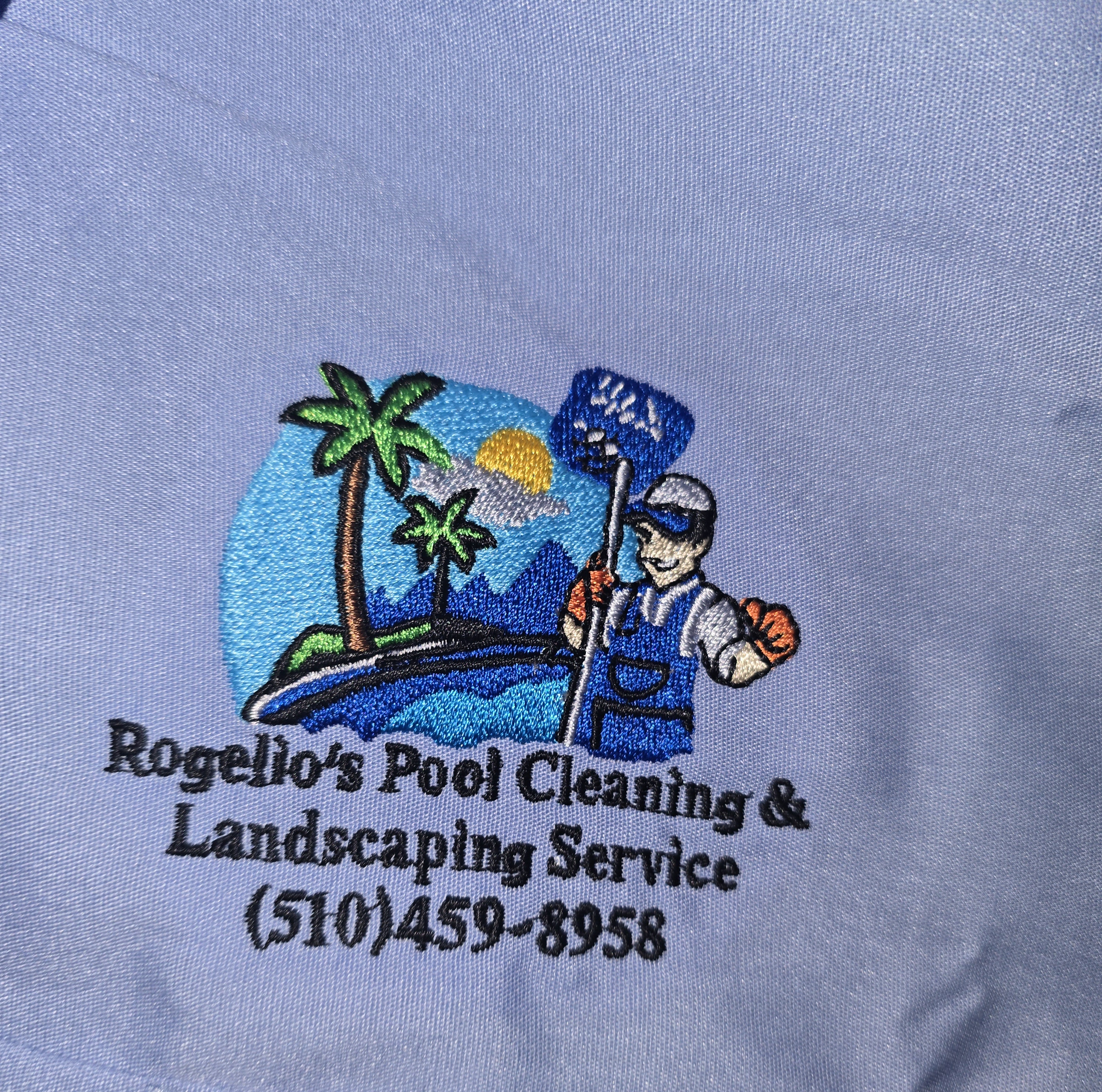 Rogelio Pool Cleaning Service Logo