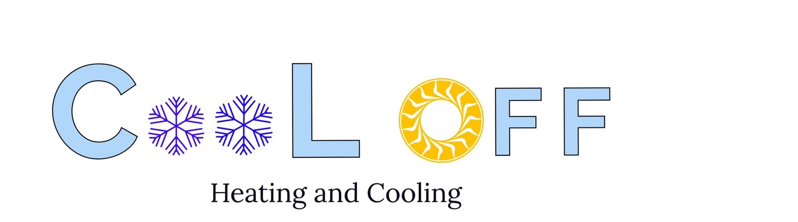 Cool Off HVAC Heating and Cooling Logo