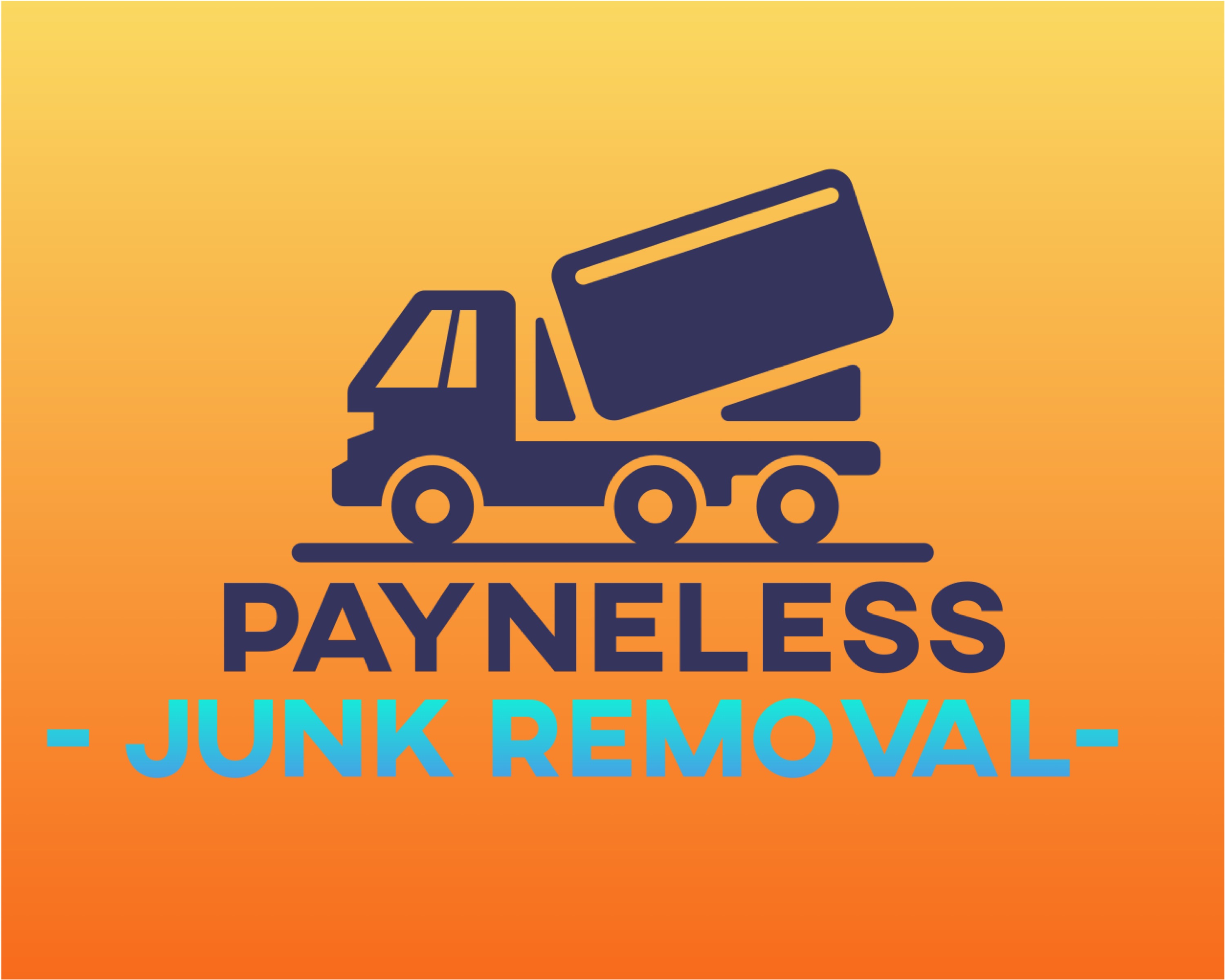 Payneless Junk Removal Logo