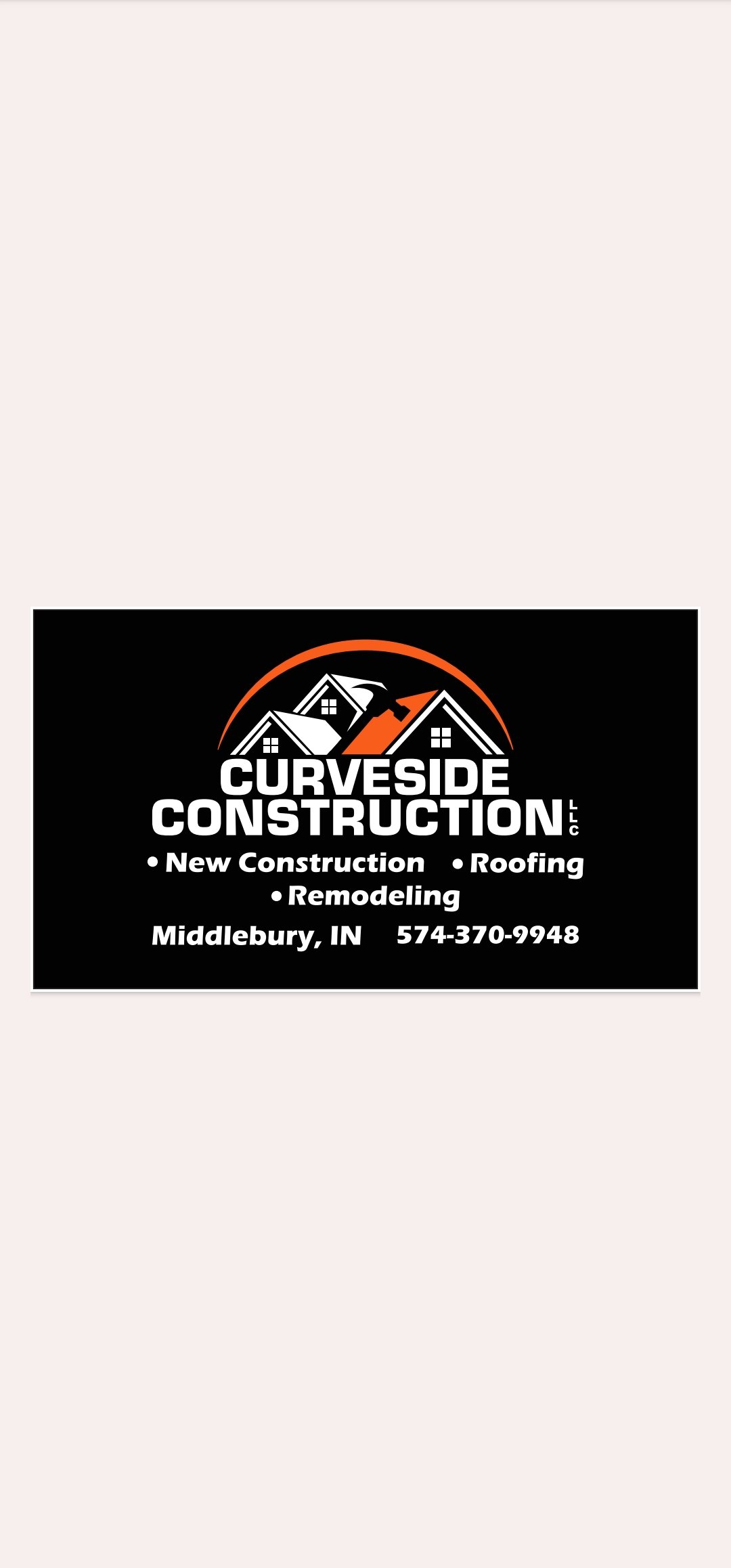 Curveside Construction  Logo