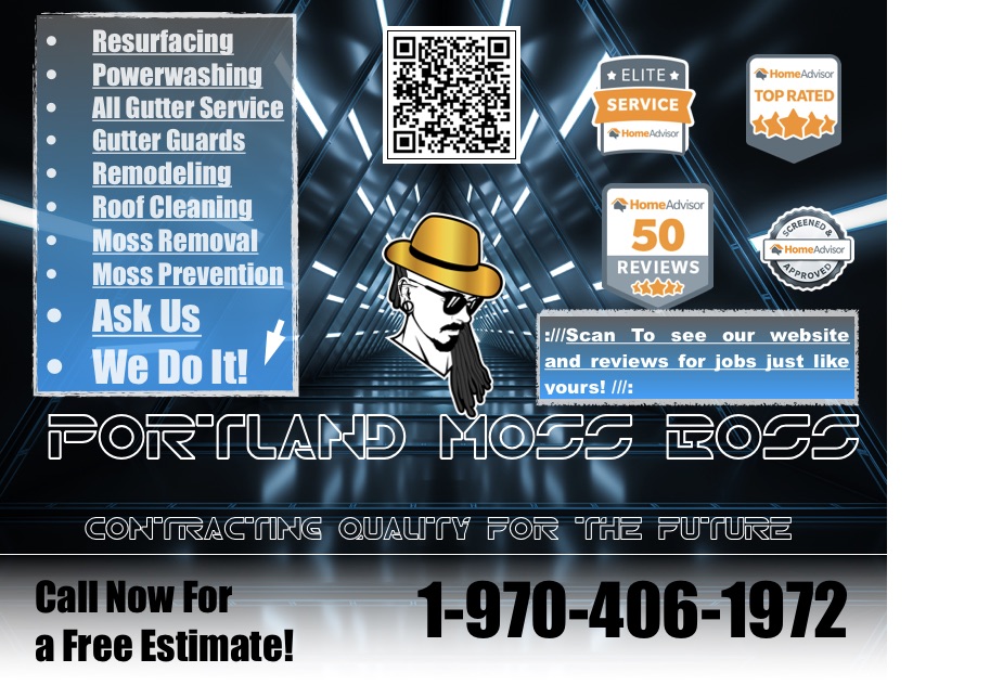 Portland Moss Boss Logo