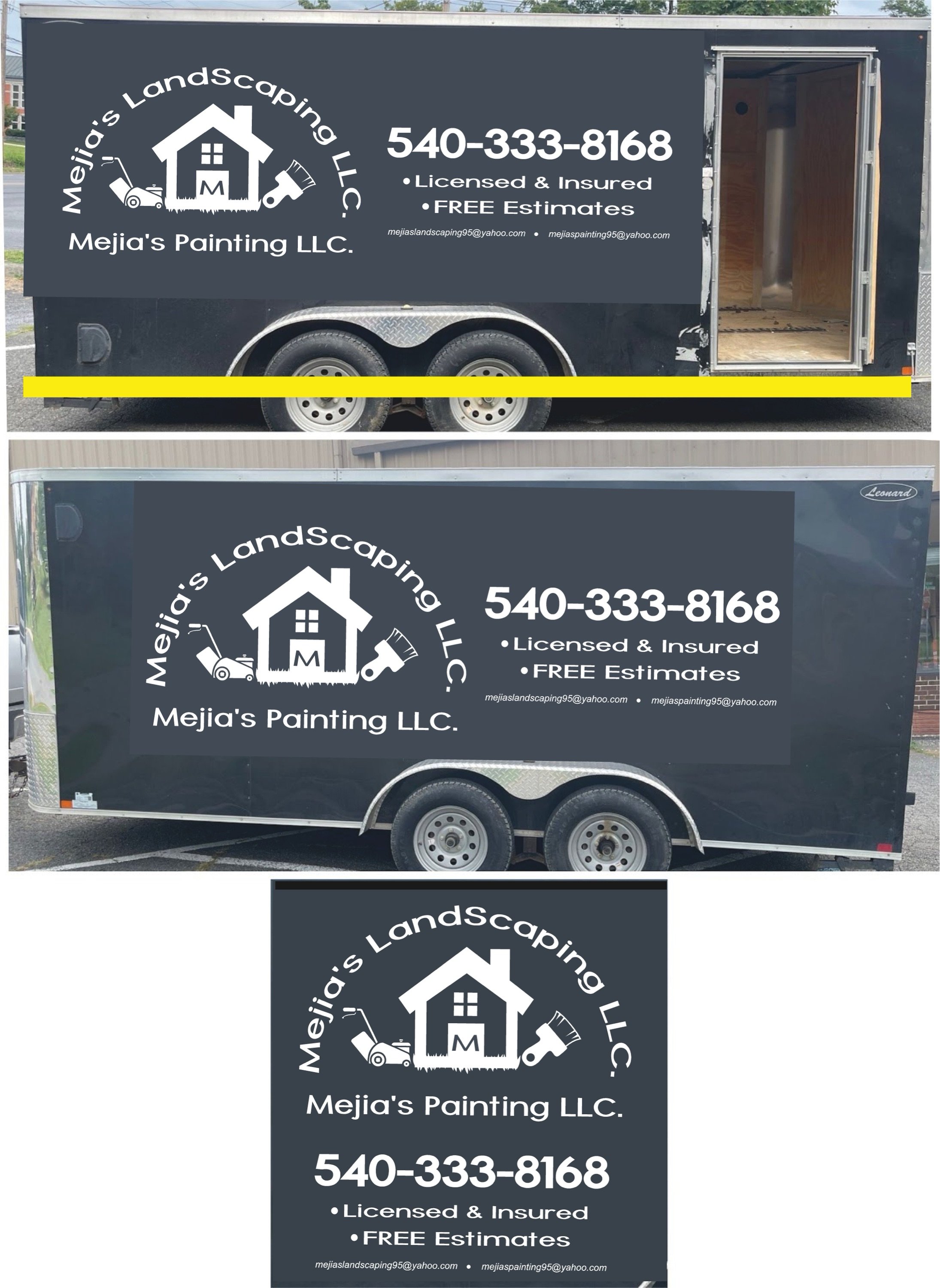 Mejias Landscaping & Painting Logo