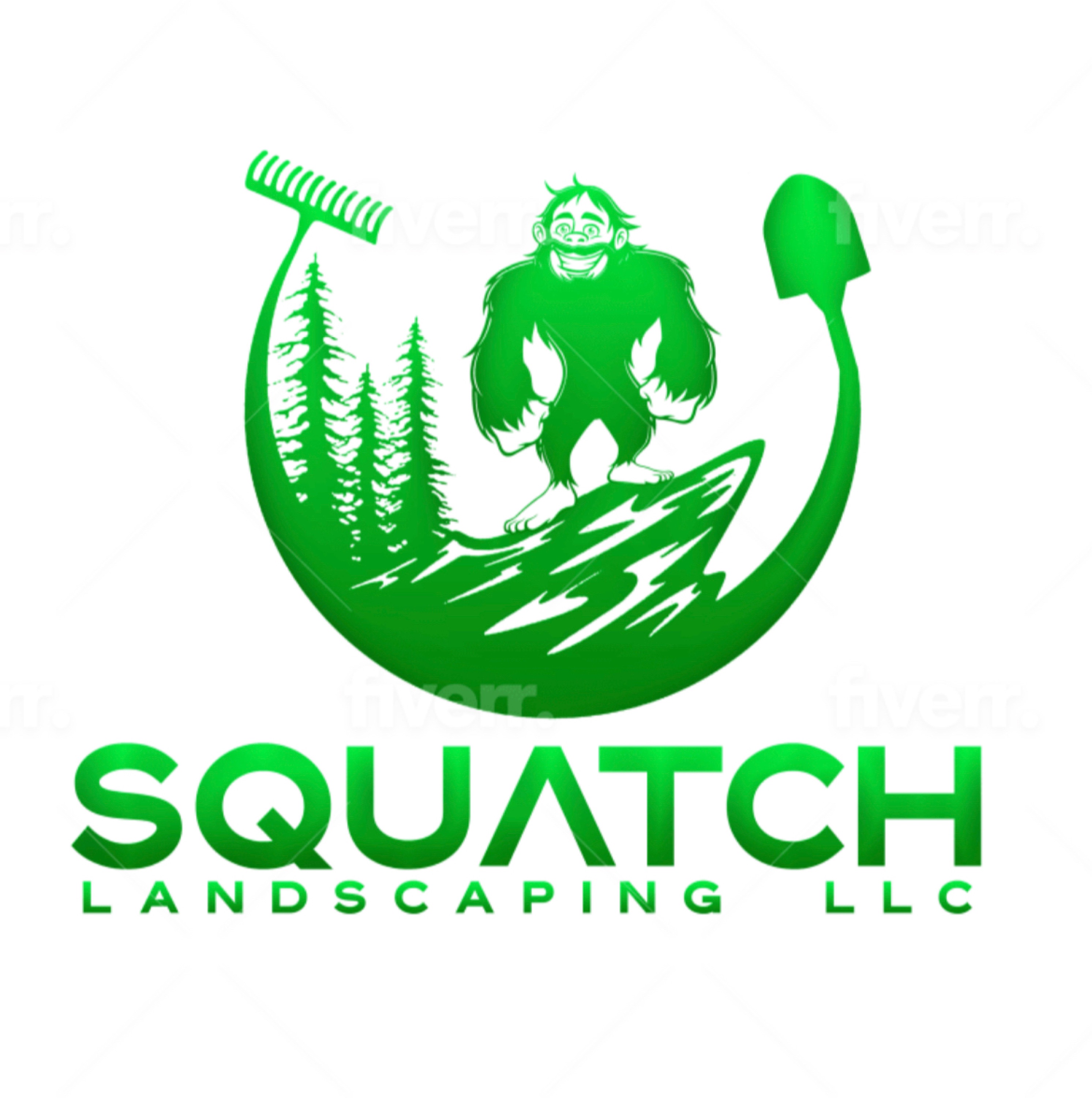 Squatch Landscaping, LLC Logo