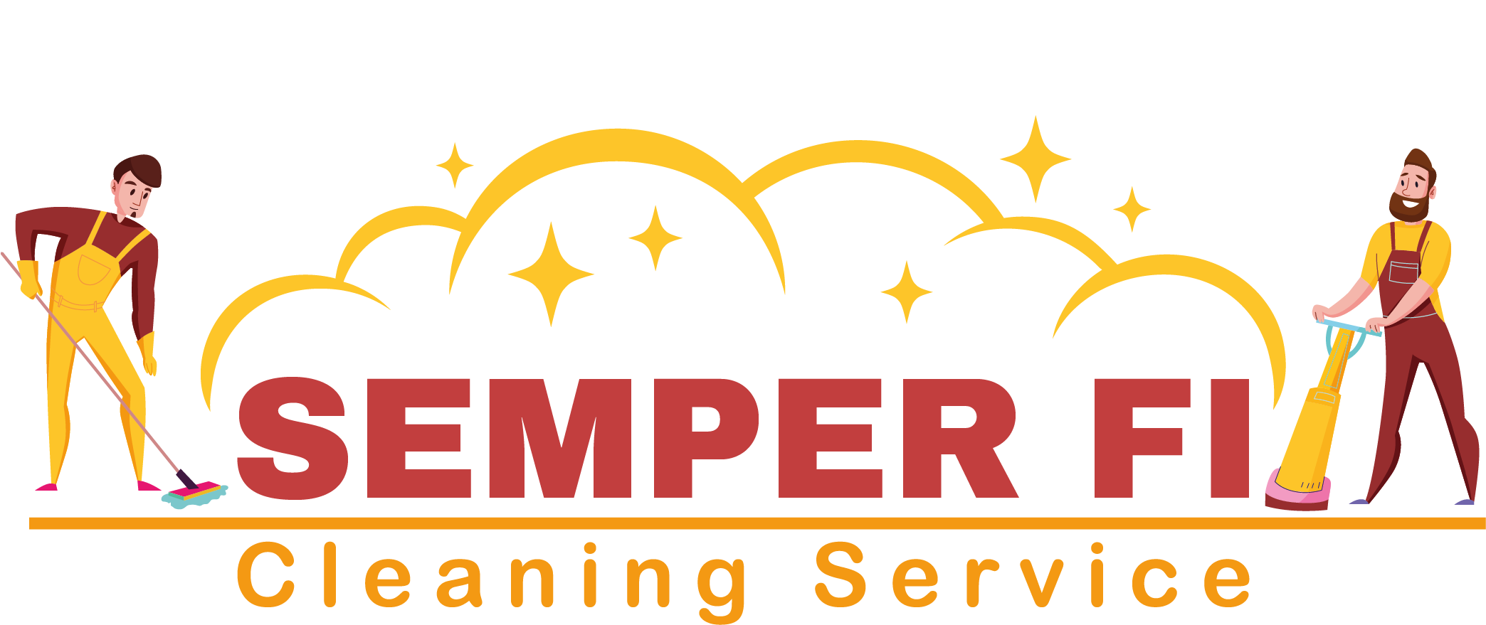 Semper Fi Cleaning Service Logo