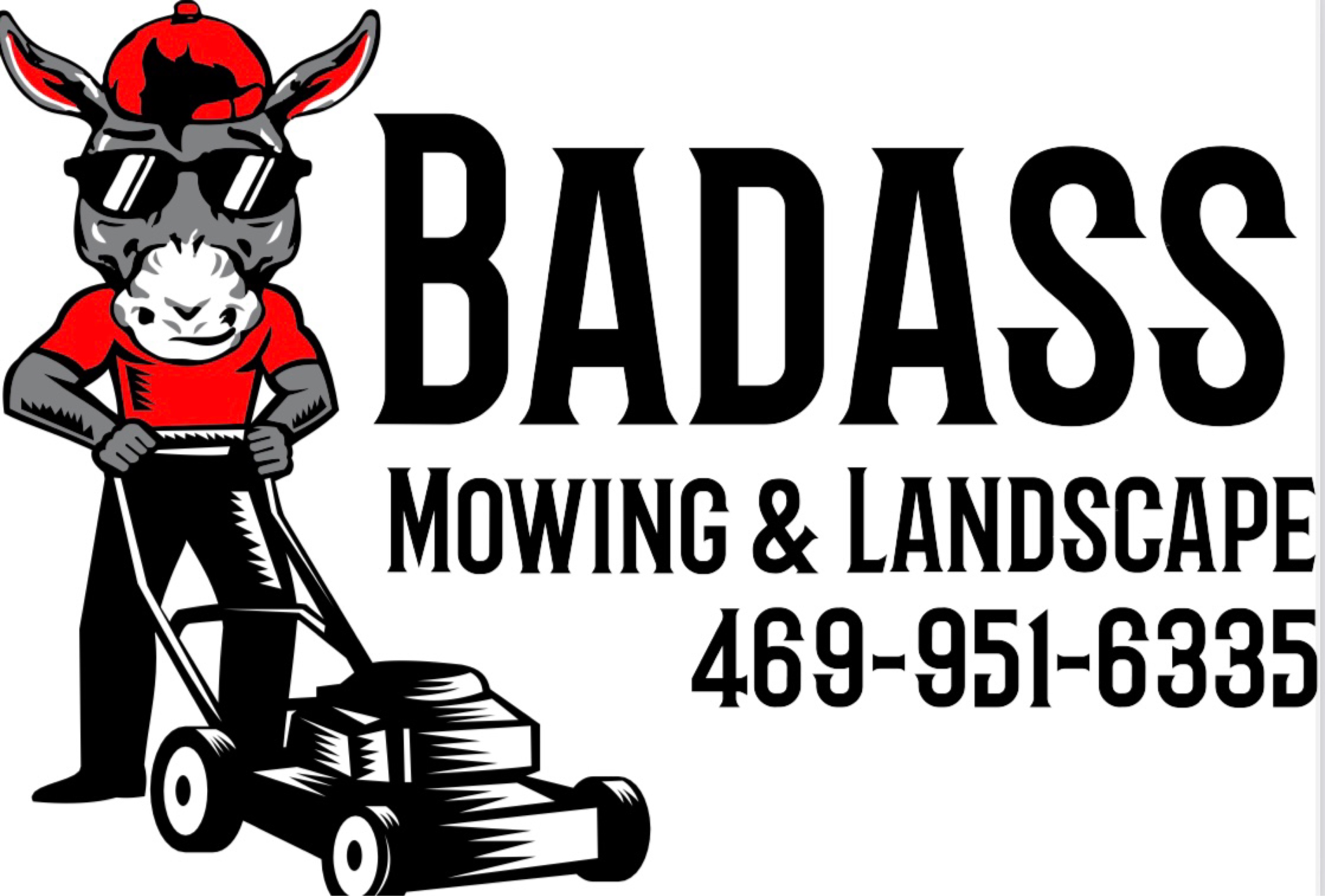 Mowing and Landscaping Logo