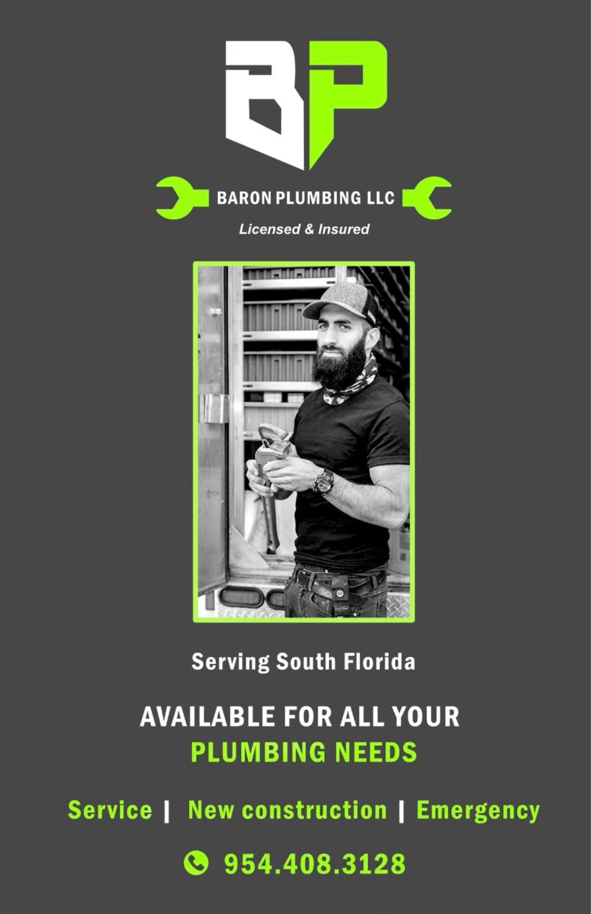 Baron Plumbing Logo