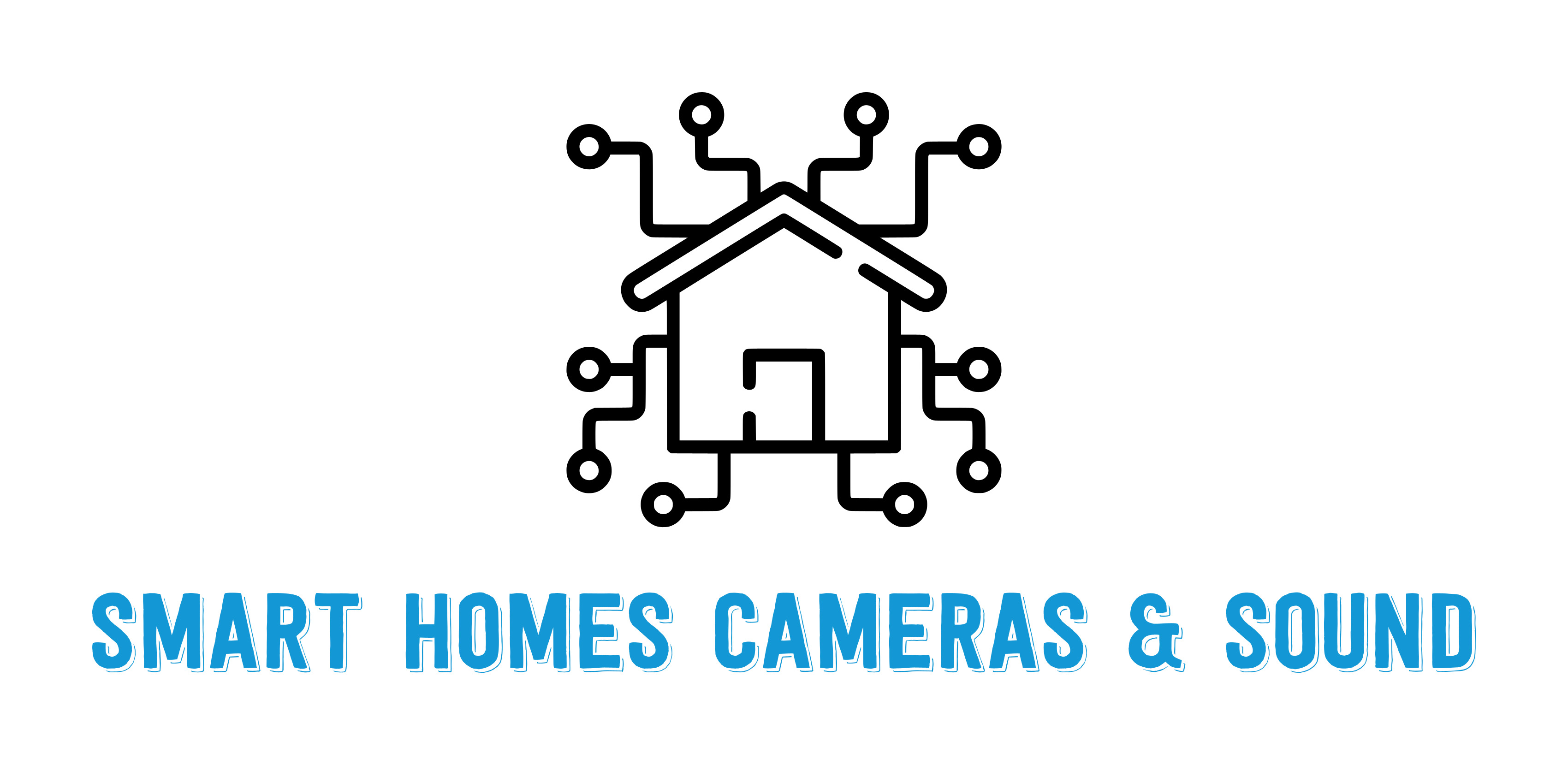 Smart Homes Cameras and Sound Logo