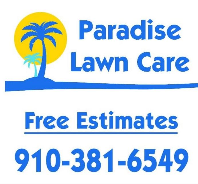 Paradise Lawn Care Logo