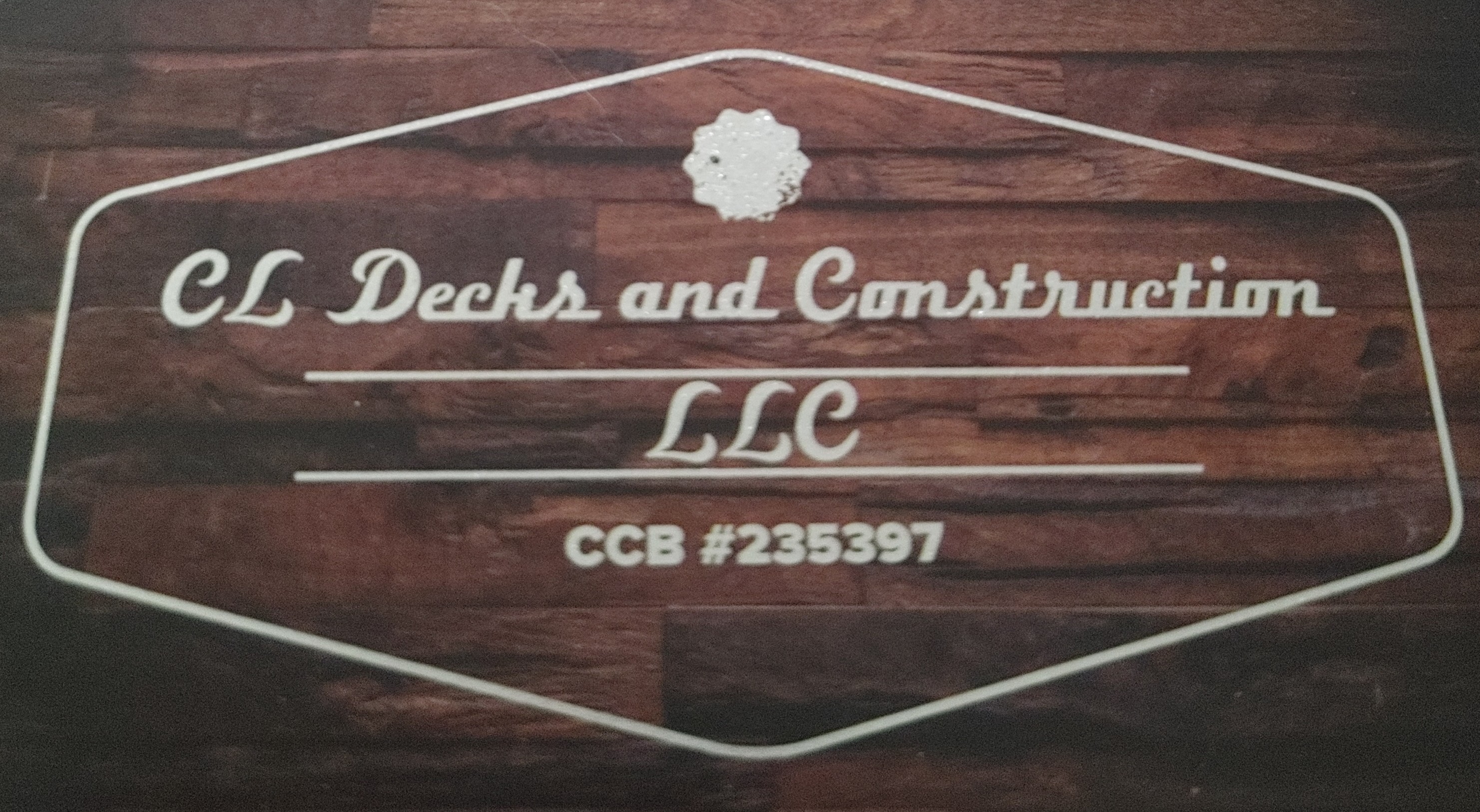 CL Decks and Construction, LLC Logo