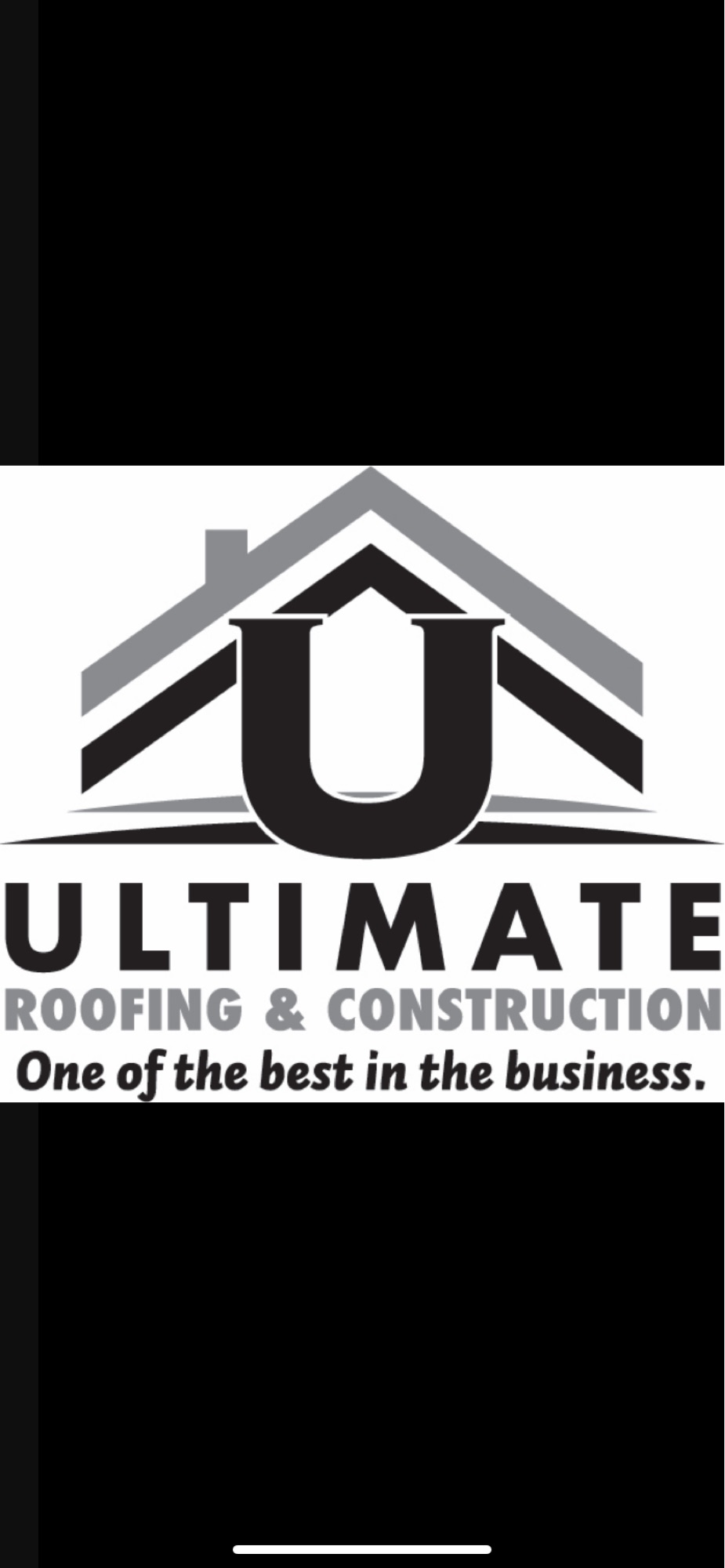 Ultimate Roofing & Construction Logo
