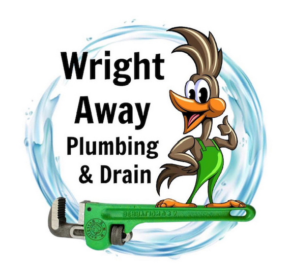 Wright Away Plumbing and Drain Logo