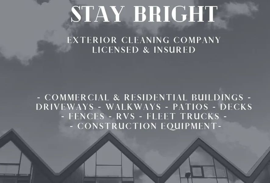 Stay Bright Exterior Cleaning Logo