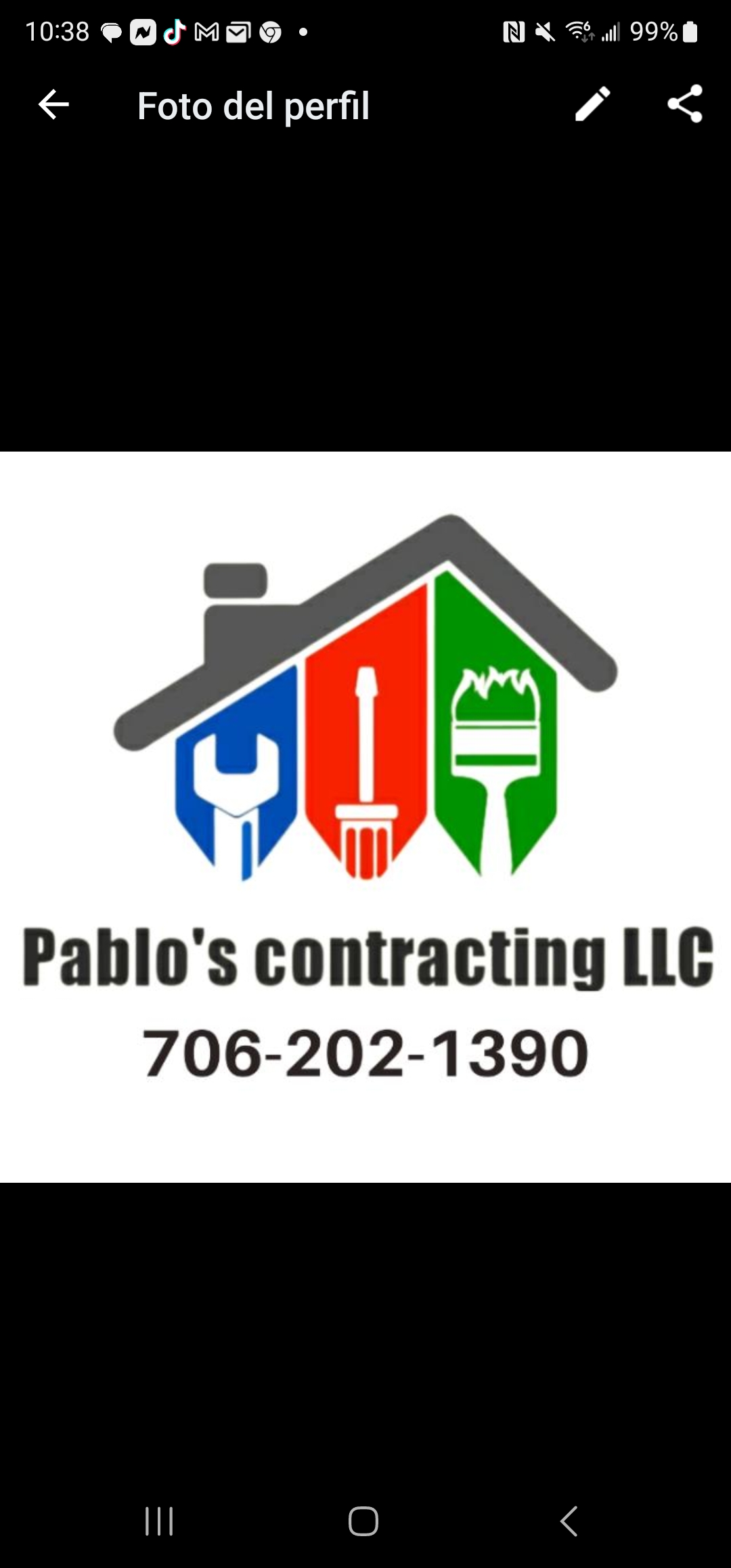 Pablo's Contracting LLC Logo