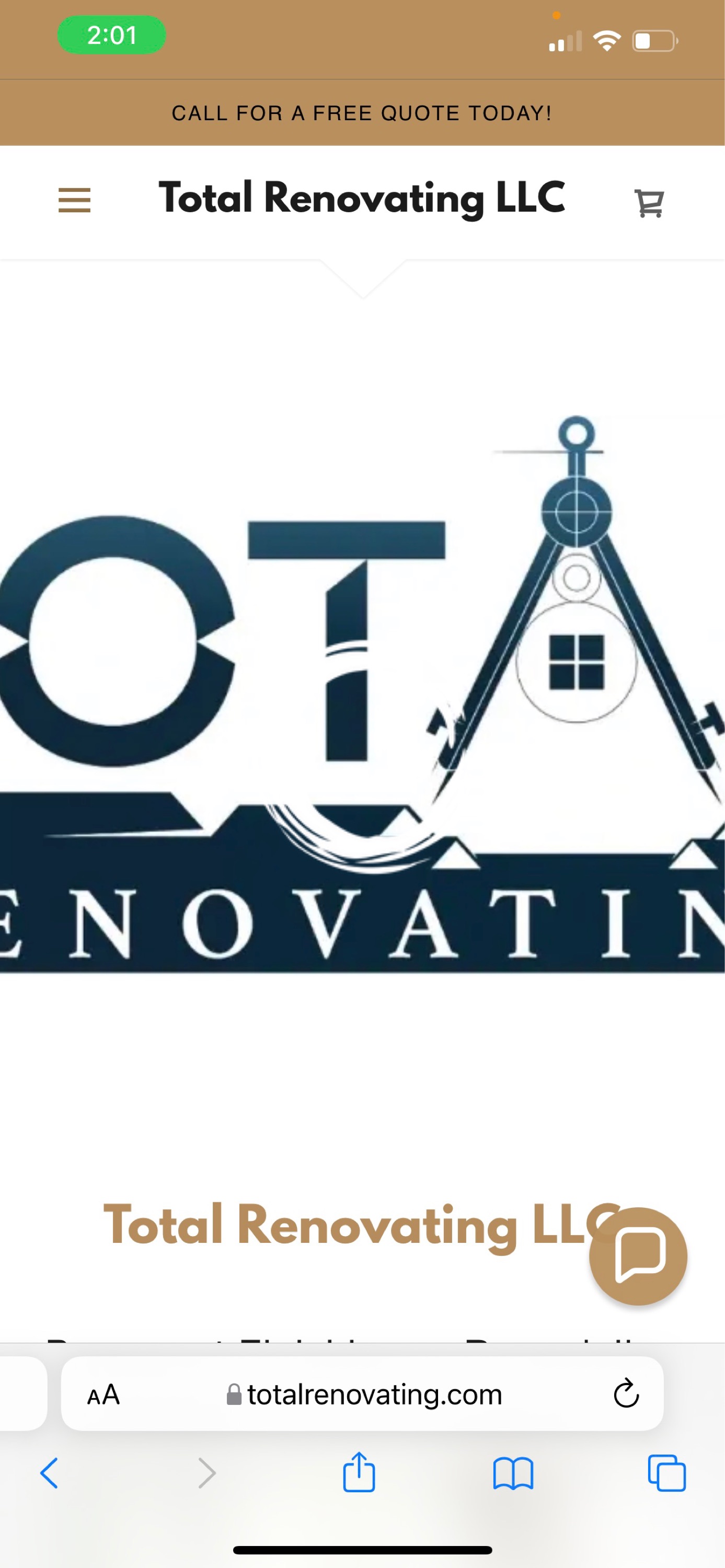 Total Renovating LLC Logo