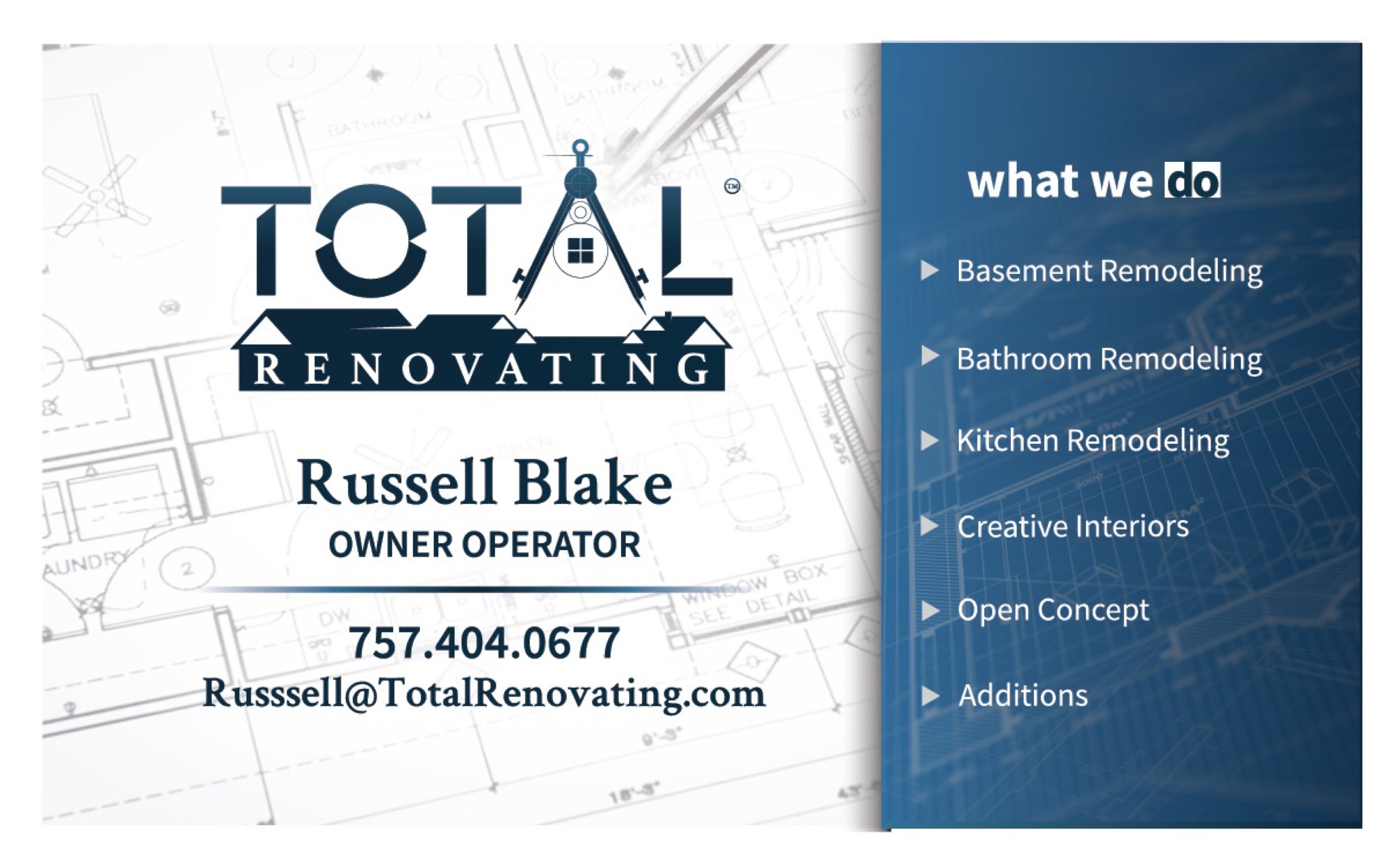 Total Renovating LLC Logo