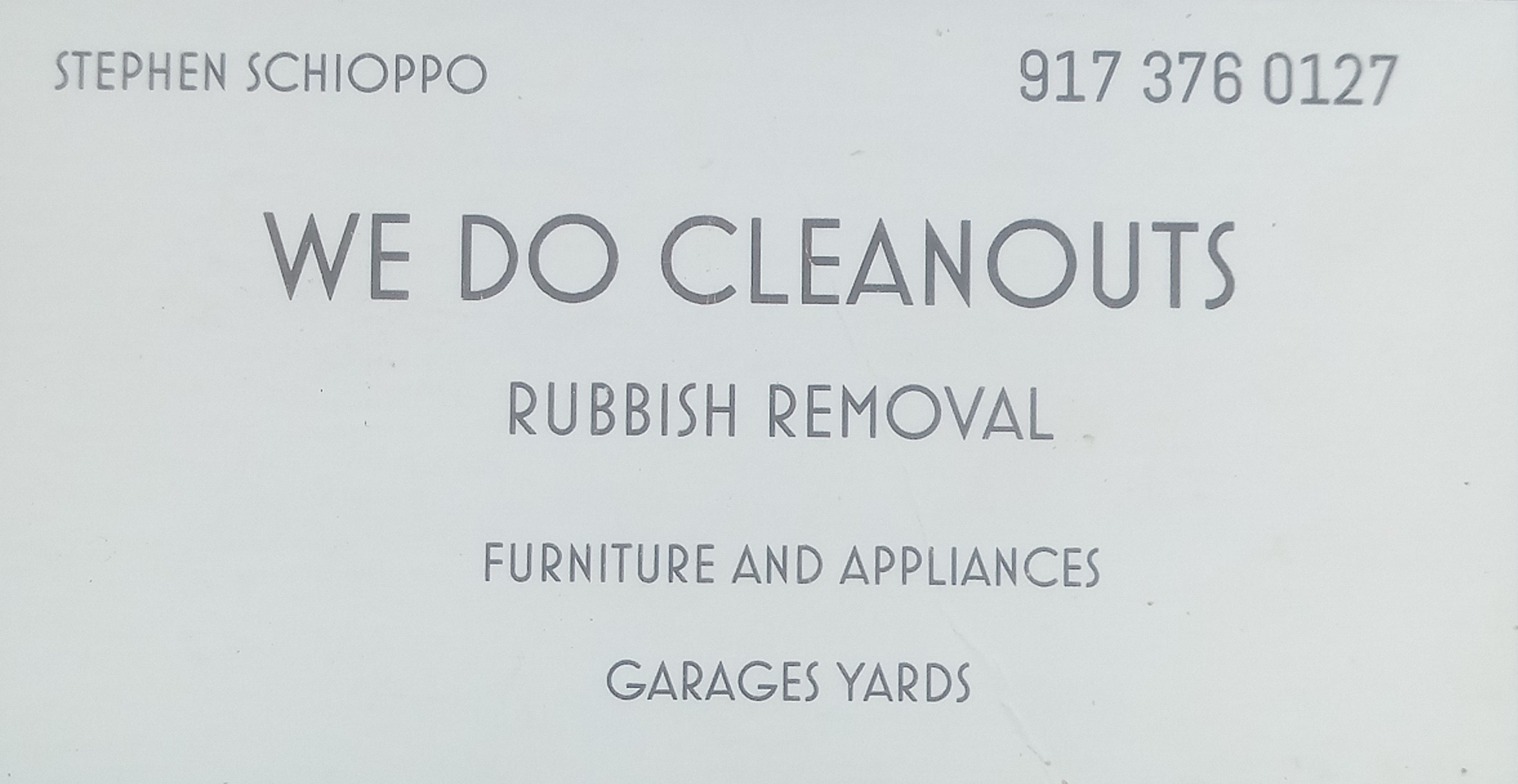 We Do Cleanouts Logo