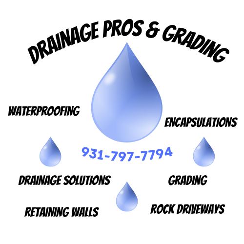 Drainage Pros & Grading  LLC. Logo